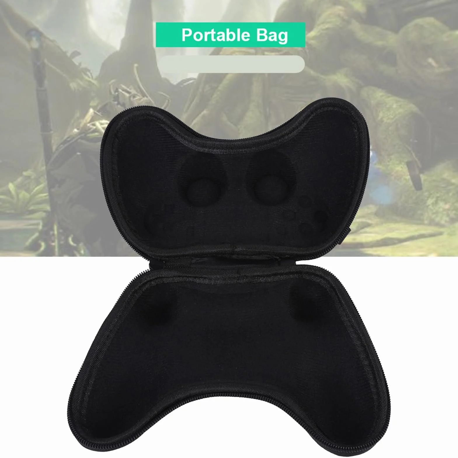 Odporna na Wstrząsy Torba Podróżna Przenośna pamięć Masowa do Kontrolera 4 Gamepad Czarne Akcesoria do Gier Wideo