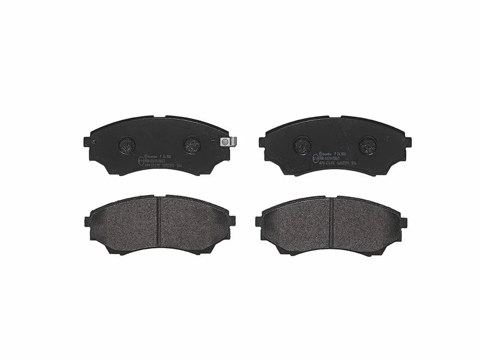 Brembo P 24 086 komplet klocków hamulcowych, hamulec tarczowy – (4-częściowy)