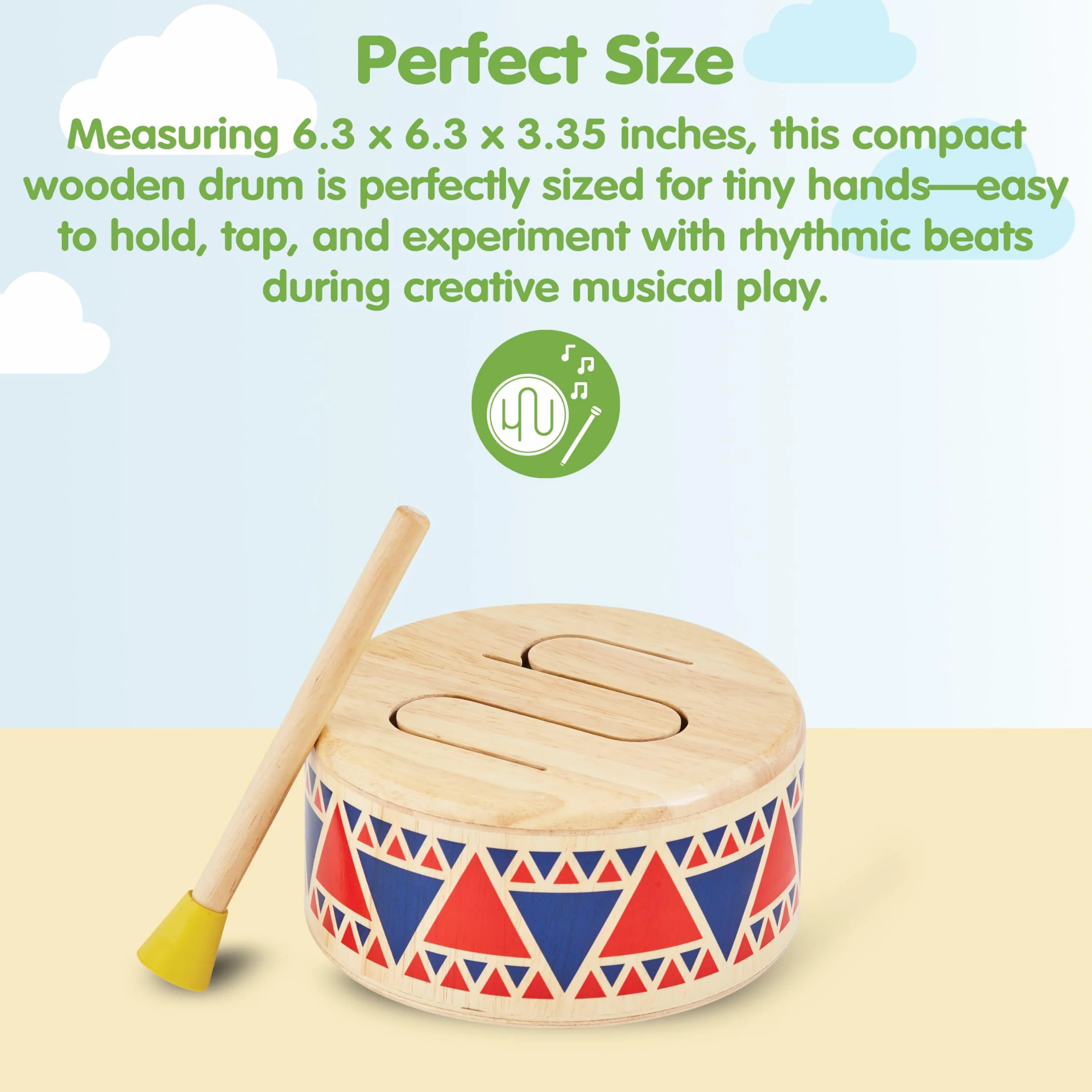 Plan Toys Solid Drum