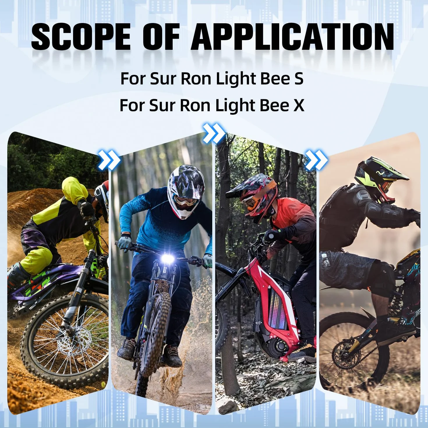 Wspornik do podnóżków motocyklowych, oryginalny trwały zestaw podnóżków do Surron Sur Ron Sur-Ron Light Bee X/S Electric Dirt Bike