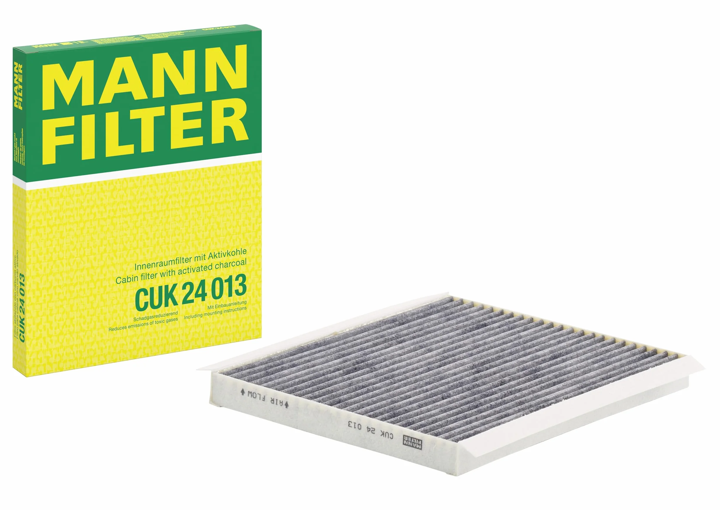 MANN-FILTER CUK 24 013 Filtr powietrza kabinowego - SAMOCHODY OSOBOWE + DOSTAWCZE
