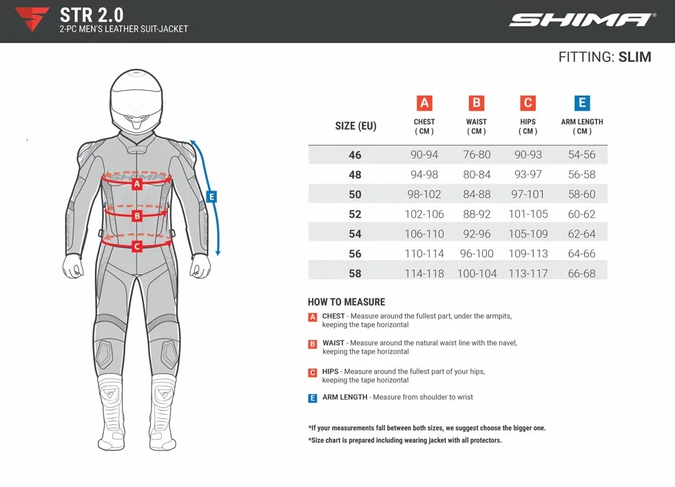 SHIMA Kurtka motocyklowa Mężczyźni Str 2.0 Jacket