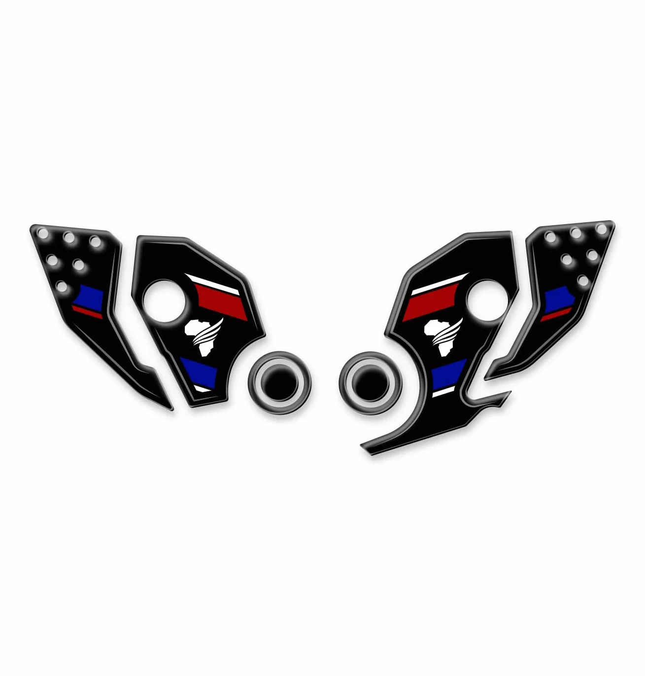 ŻYWICZKA 3D OCHRONA HONDA Africa Twin CRF 1000 ADB-001 Tricolor