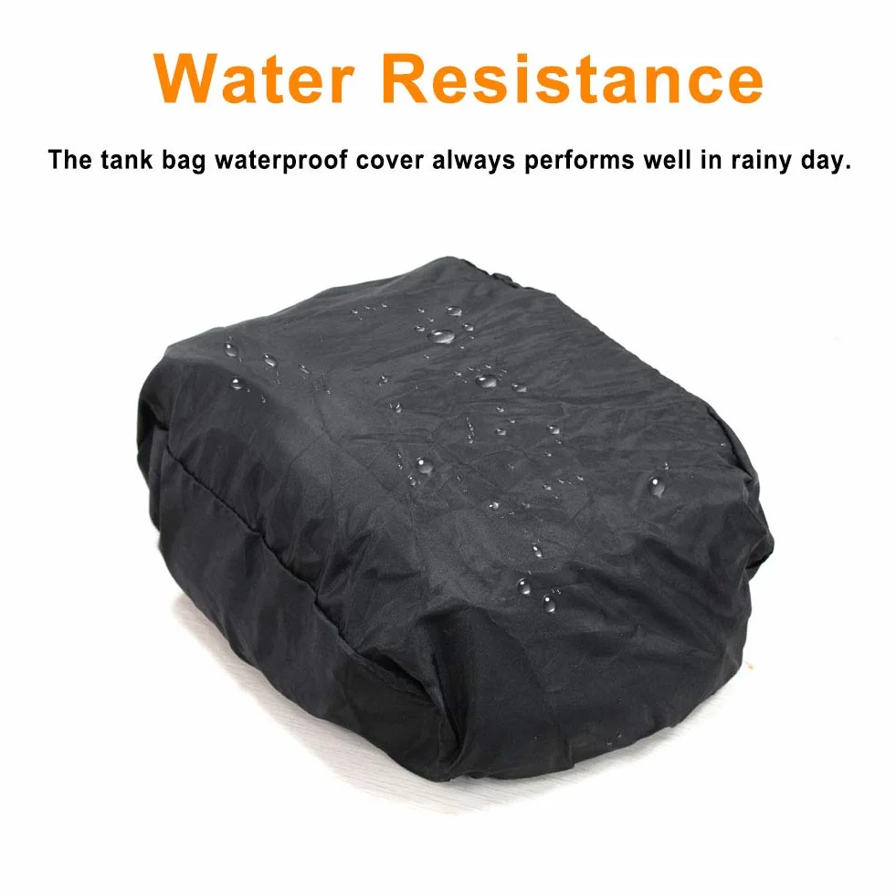 Dracarys Magnetic Motorcycle Tank Bag - Oxford czarna torba na motocykl, podróżna, outdoorowa torba sportowa, bagaż, mocna magnetyczna do większości motocykli
