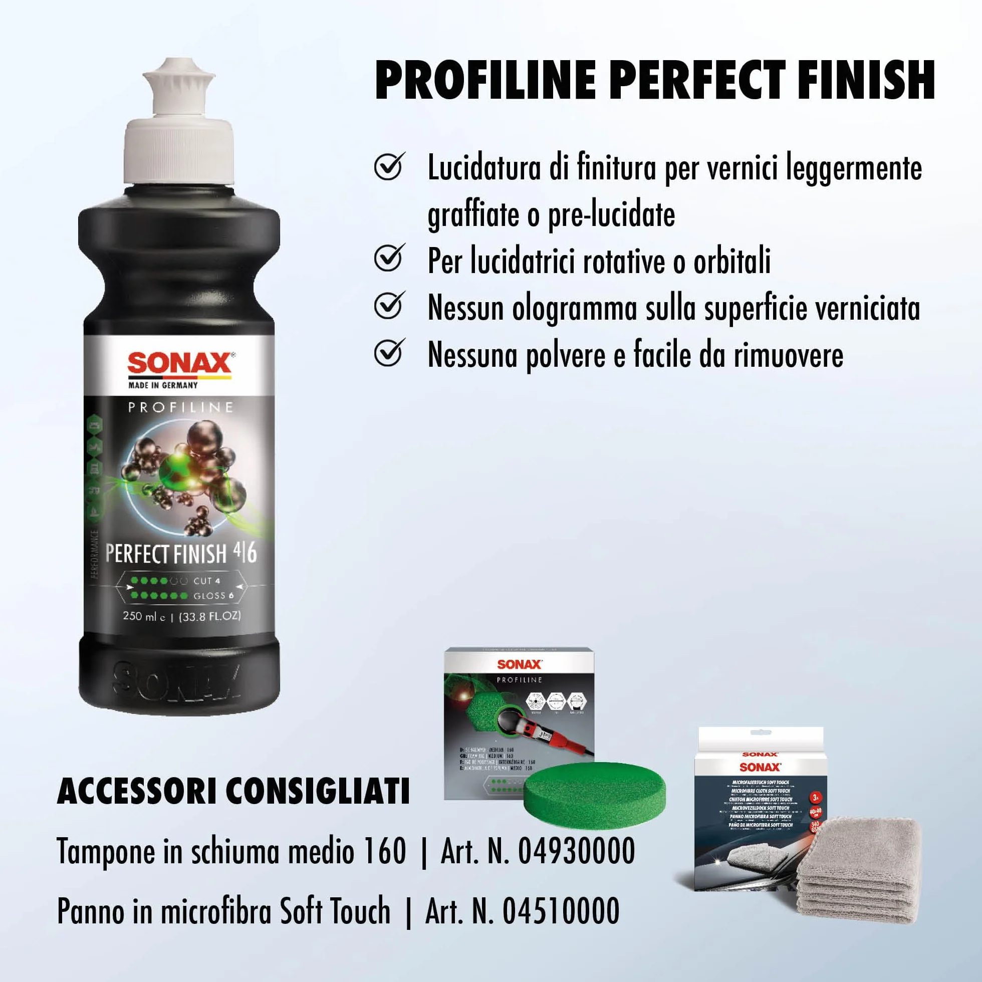 SONAX PROFILINE PerfectFinish politura wykończeniowa 250 ml