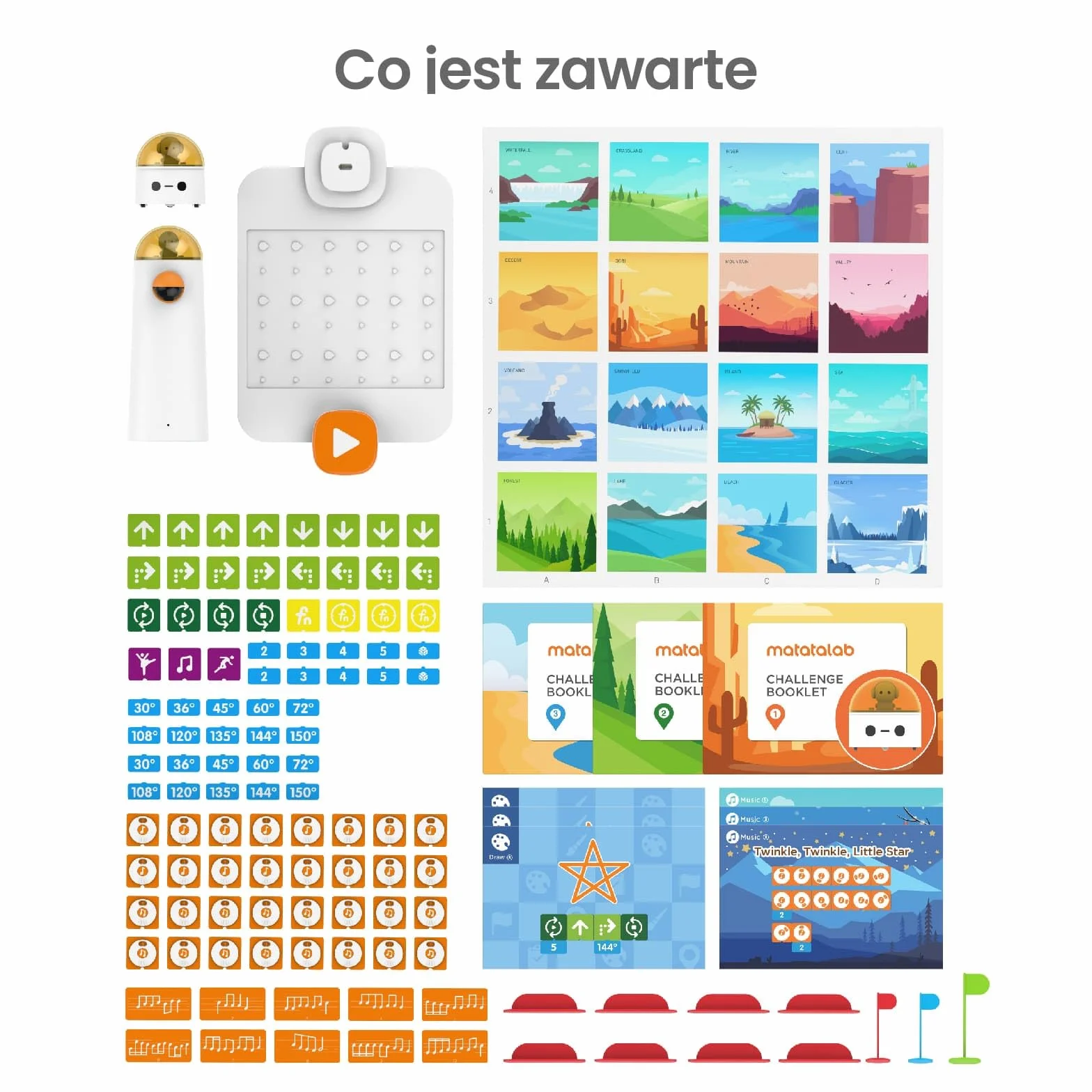 Zestaw do kodowania Pro STEM Robot dla dzieci w wieku 4+, robot kodujący dla dzieci do nauki wczesnego programowania, zabawka edukacyjna do szkoły domowej i klasy w wieku 4-10 lat