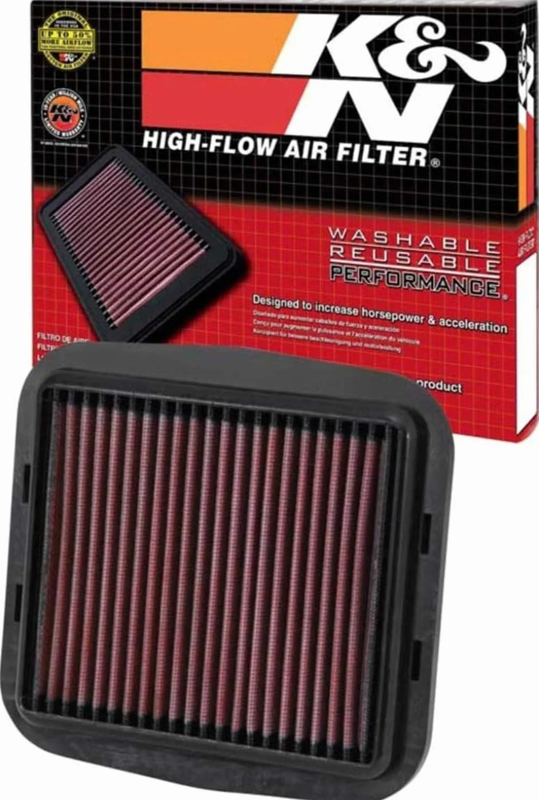 K&N DU-1112 motocyklowy filtr wymienny