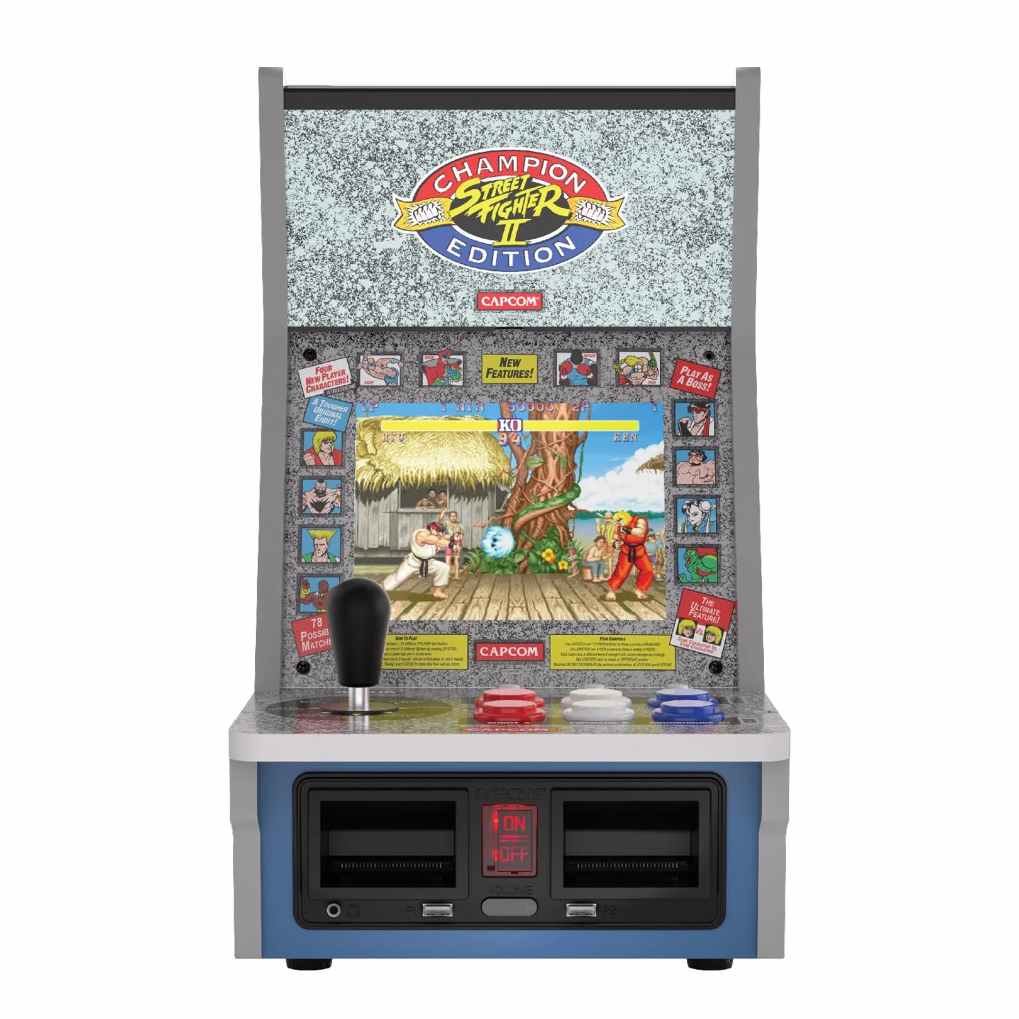 Evercade Alpha Street Fighter™ Bartop Arcade