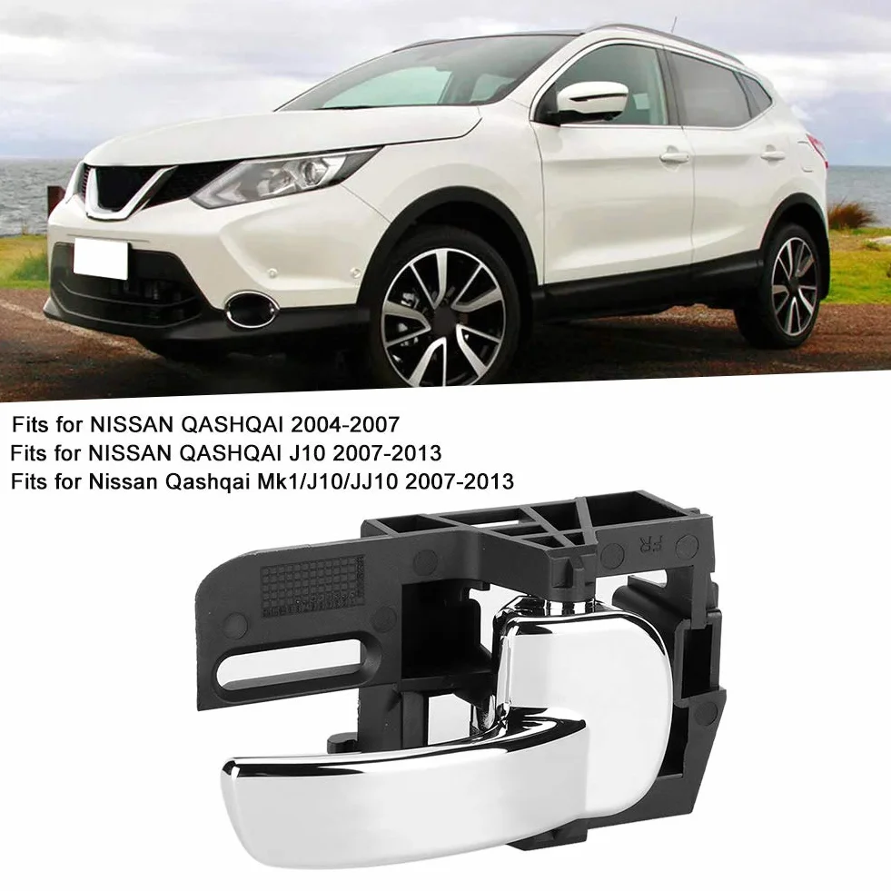 Klamka do drzwi wewnętrznych Nissan Qashqai J10 2007-2013 lewa i prawa zestaw