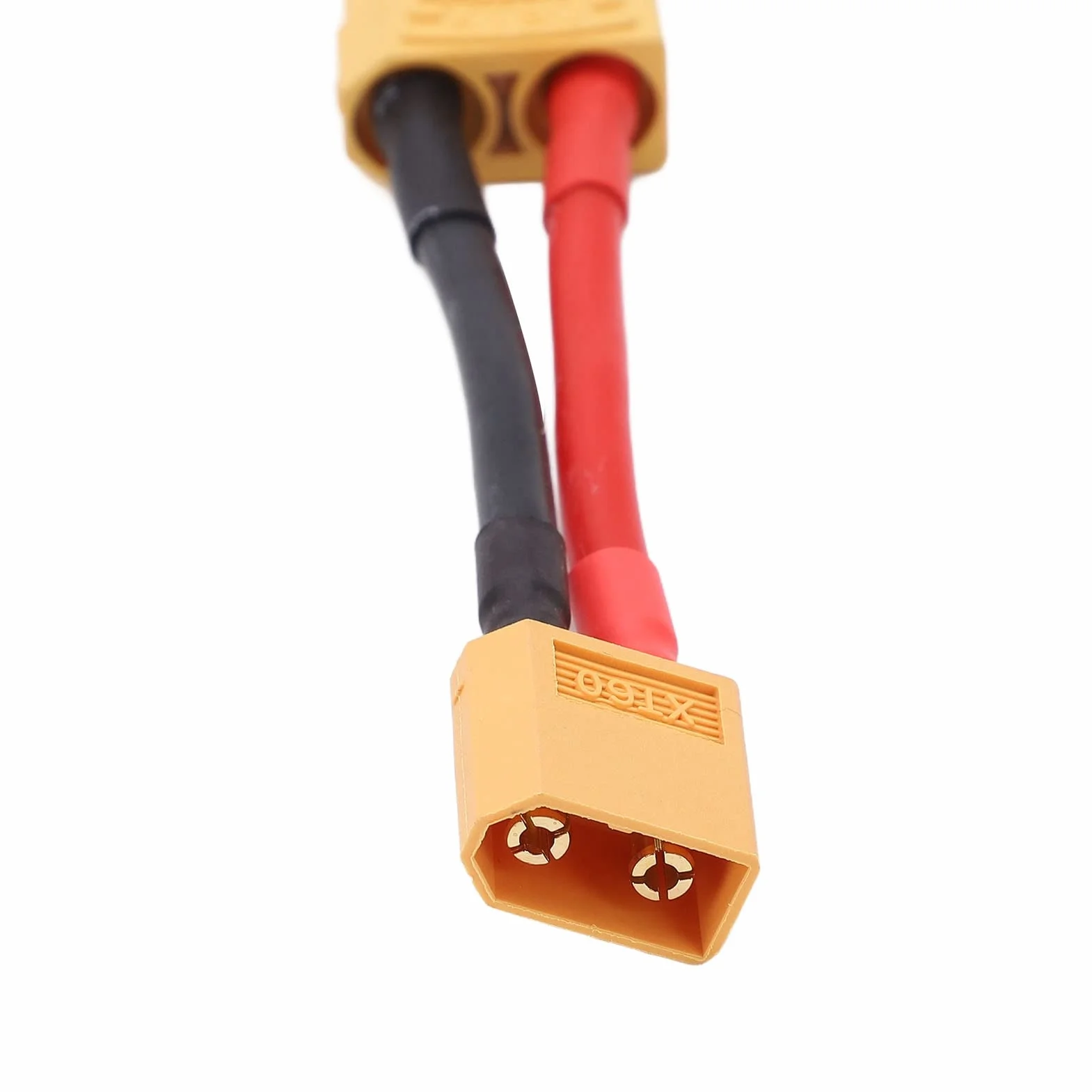 XT60 Męski na XT90 żeński Kabel, 12AWG XT60 Męski na XT90 żeński Przewód Adaptera do Podłączenia Akumulatora i ESC dla Modelu Samochodu RC, Modelu Samolotu, Modelu Statku