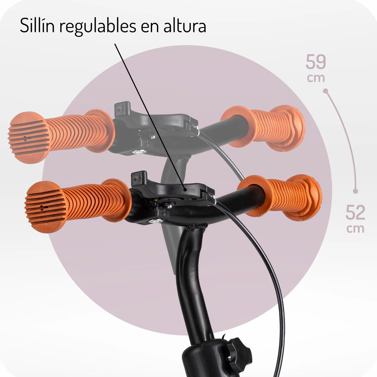Momi BREKI rower dziecięcy dla dziewczynek i chłopców od 3 lat (maks. waga ciała 25 kg), stabilna, lekka rama metalowa 3 kg, regulowana wysokość siodełka z systemem Quick Release, odporne na przebicie