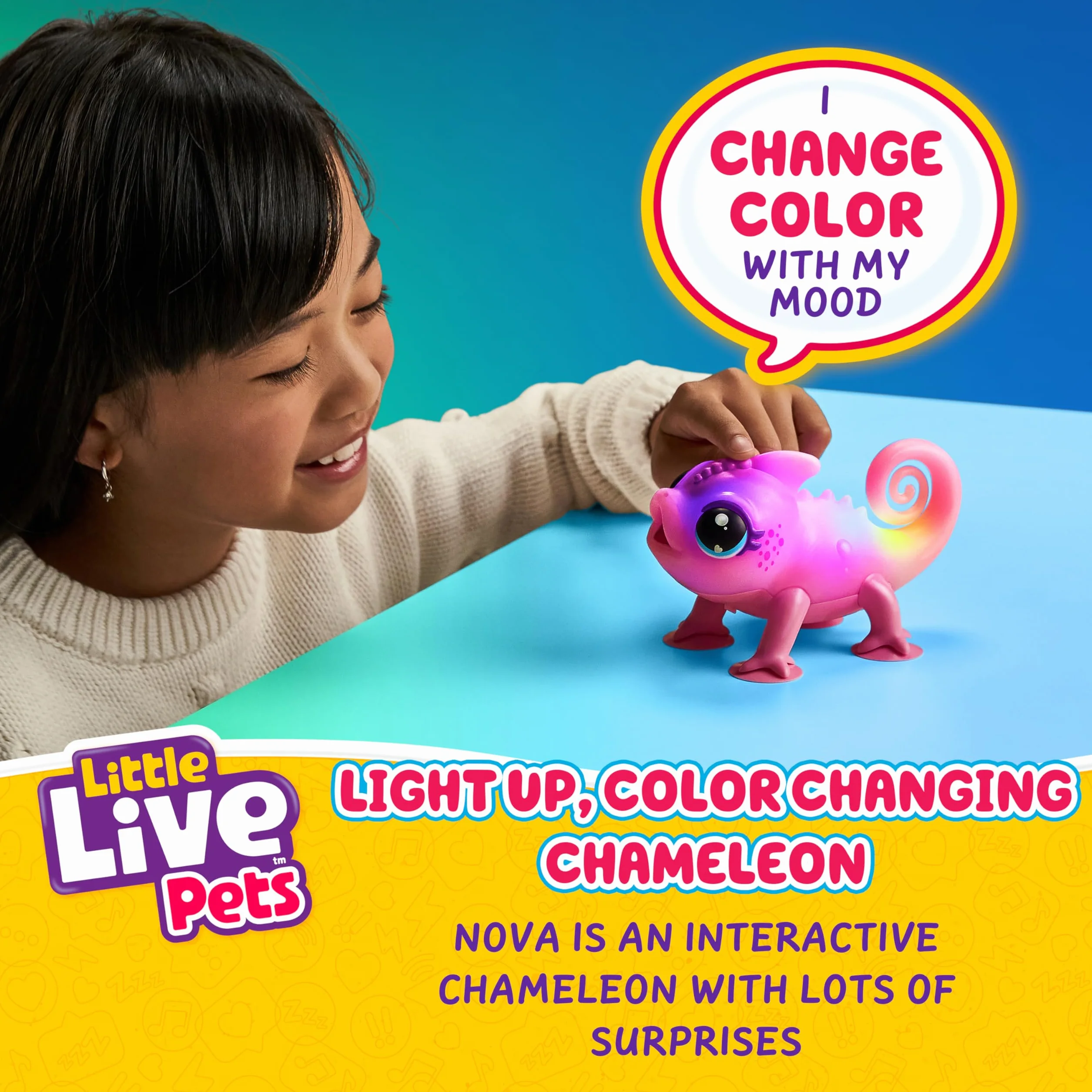 Little Live Pets - Calm A Chameloen - Nova (26365)