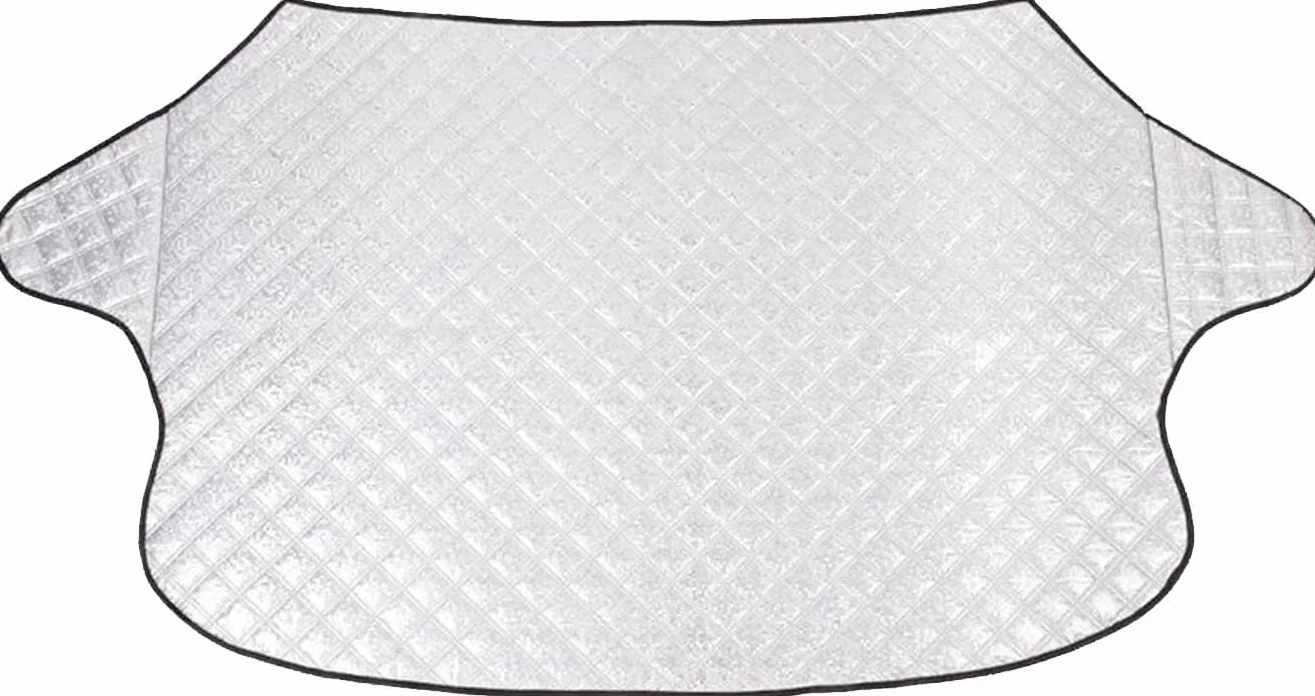 185 x 89 cm osłona przedniej szyby samochodowej, wytrzymała, bardzo gruba osłona przedniej szyby przed śniegiem, lodem, mrozem, słońcem, promieniowaniem UV, kurzem i wodą, odporna na każdą pogodę