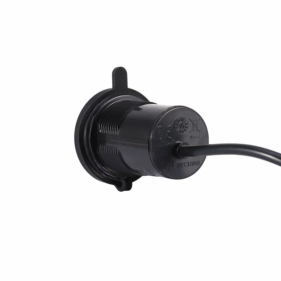 Ładowarka na Kierownicę, 12V Czarny Wodoodporny USB Motocykl Telefon Komórkowy Gniazdo ładowarki do Telefonu Komórkowego
