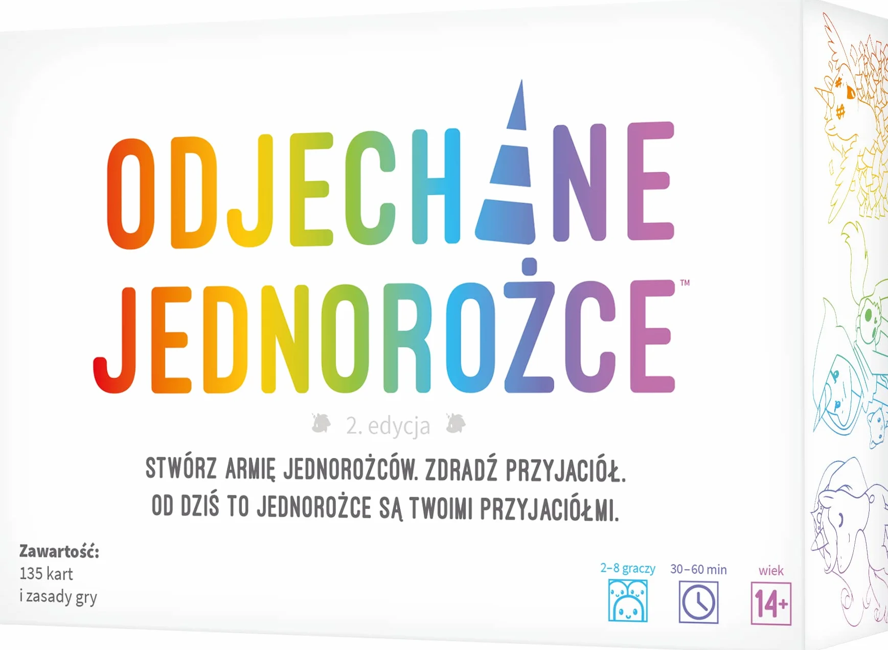 TeeTurtle, Gra planszowa Odjechane Jednorożce