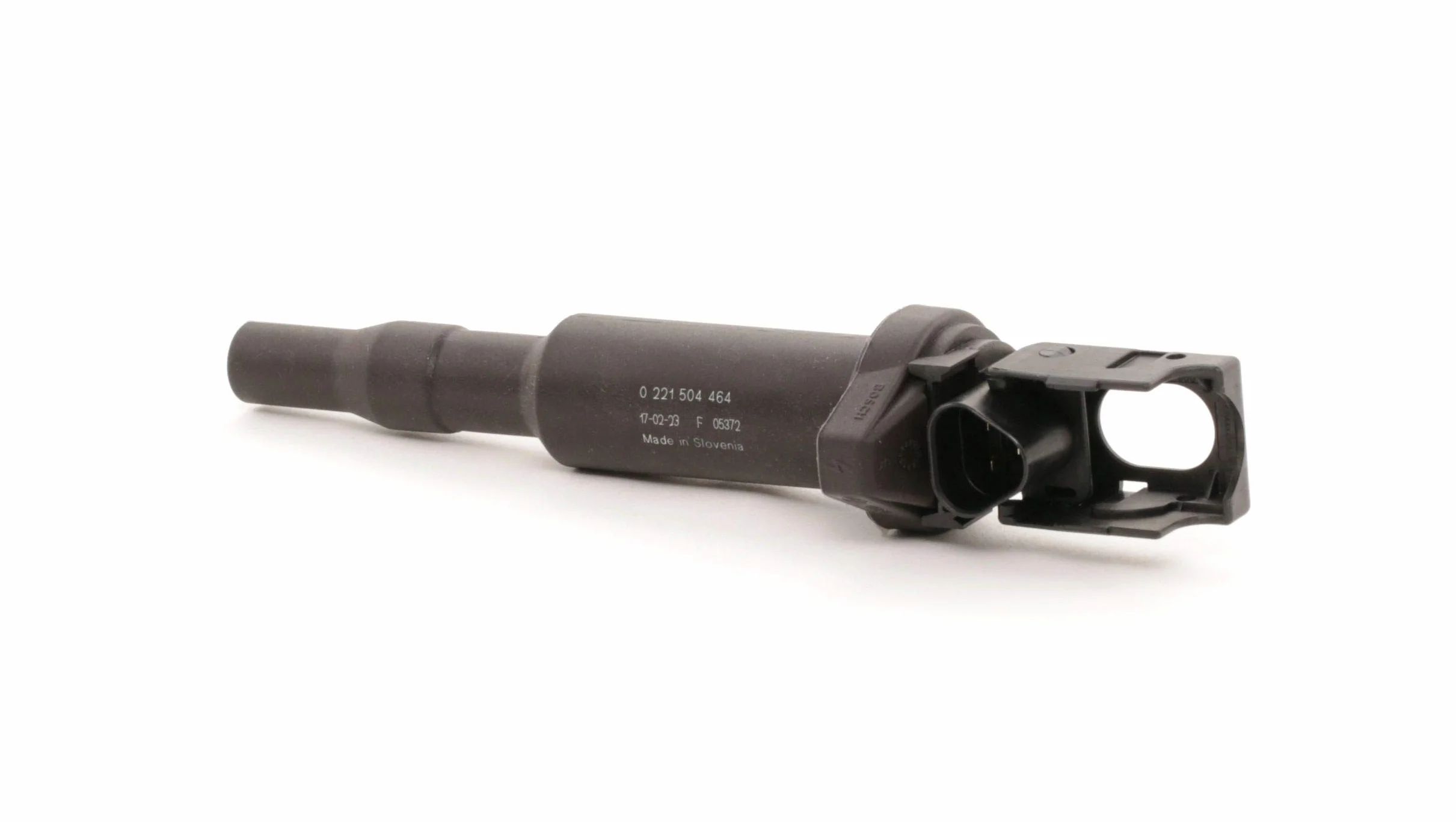 Bosch 00124/0221504464 Oryginalne wyposażenie Cewka zapłonowa - kompatybilna z Select BMW serii 3, 5, 6, 7, X3, X5, Z4; Rolls-Royce Phantom - pojedyncza