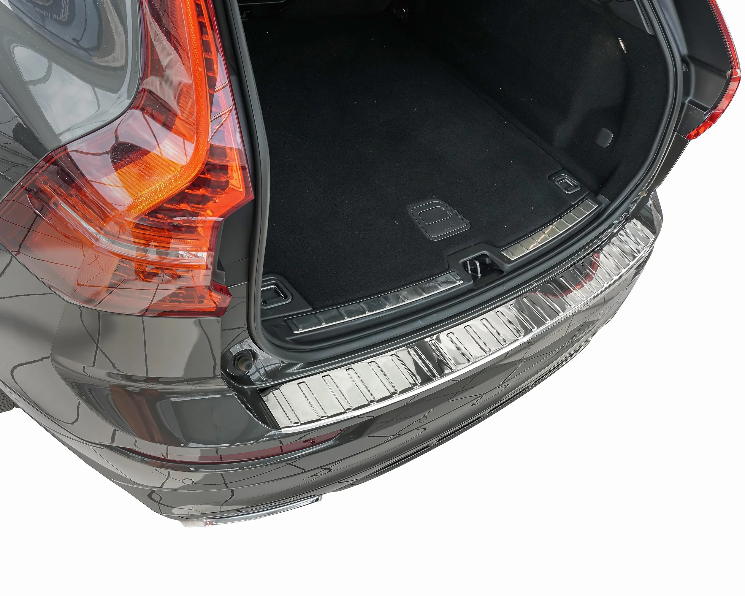 Os?ona progu baga?nika, stal nierdzewna, chrom, kompatybilna z Volvo XC60 II, rok produkcji od 2017, jako?? premium RECAMBO