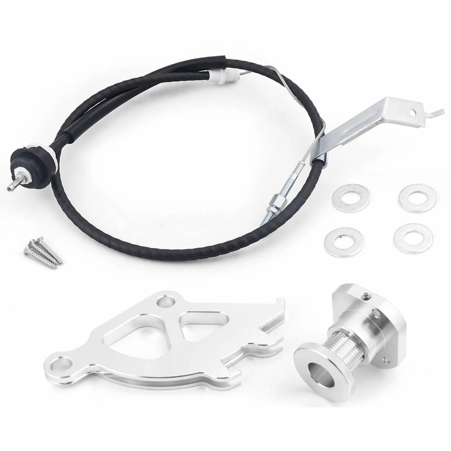Osiowania Sprzęgła Samochodowa Zestaw linki sprzęgła i regulatora ściany grodziowej Zestaw potrójnego haka sprzęgła Quadrant pasuje do Ford Mustang 96-04 Sprzęgła