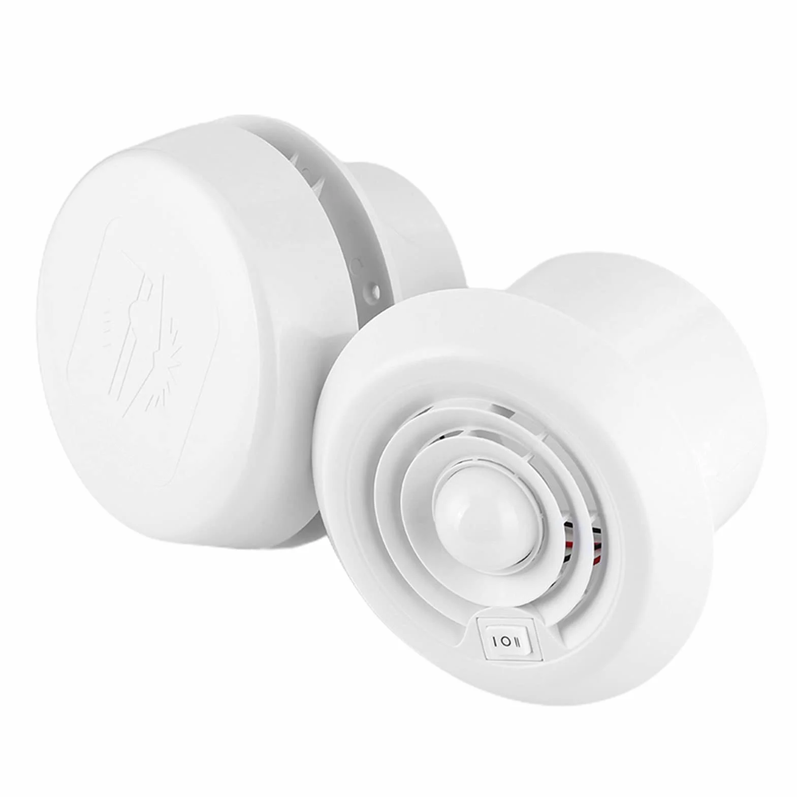 Wentylator Dachowy 12V 4000 obr. Min LED Okrągły Wentylator Wyciągowy do Samochodów Kempingowych