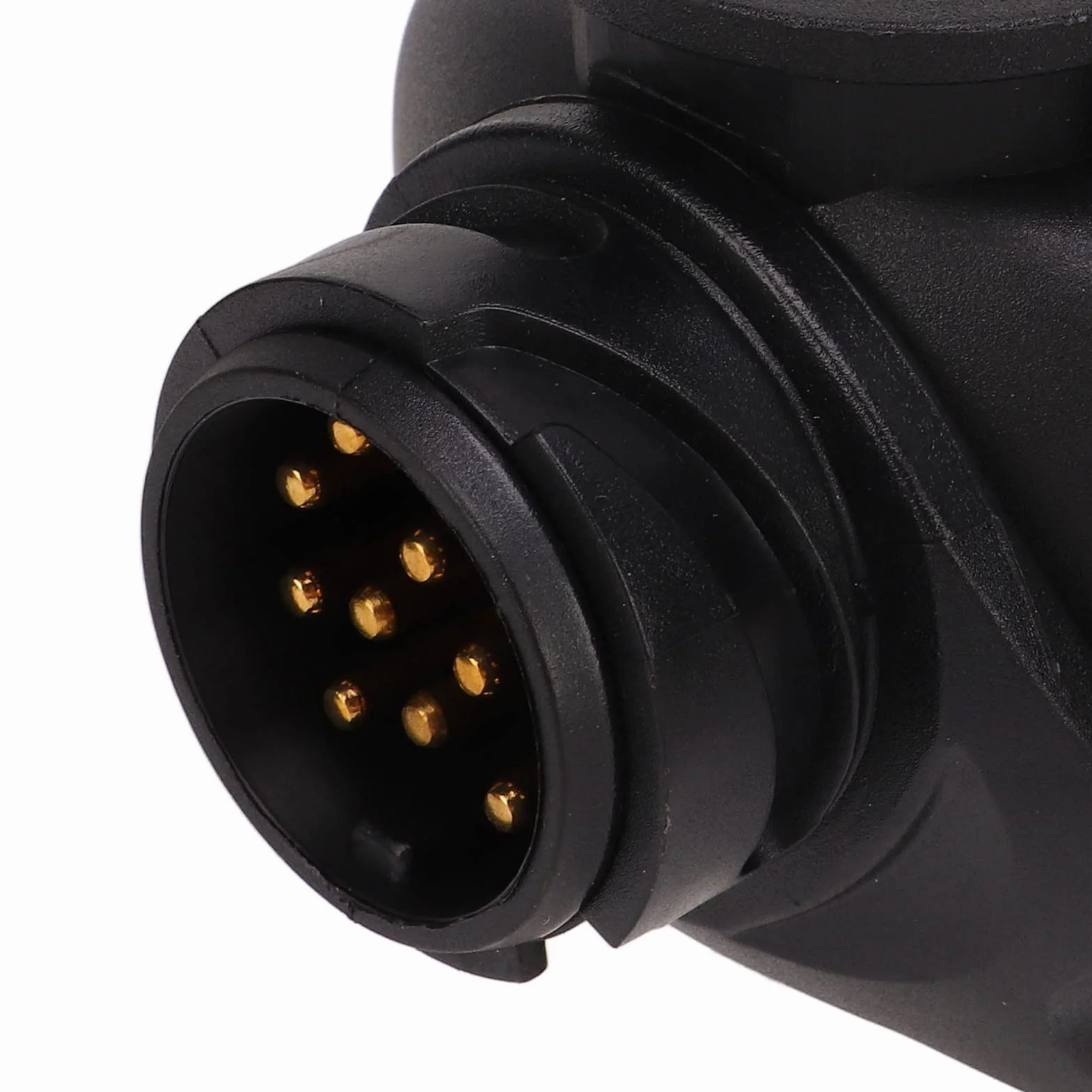 Adapter Konwersji Gniazda Przyczepy 13-pinowy na 7-pinowy Podwójne Gniazdo Wtykowe