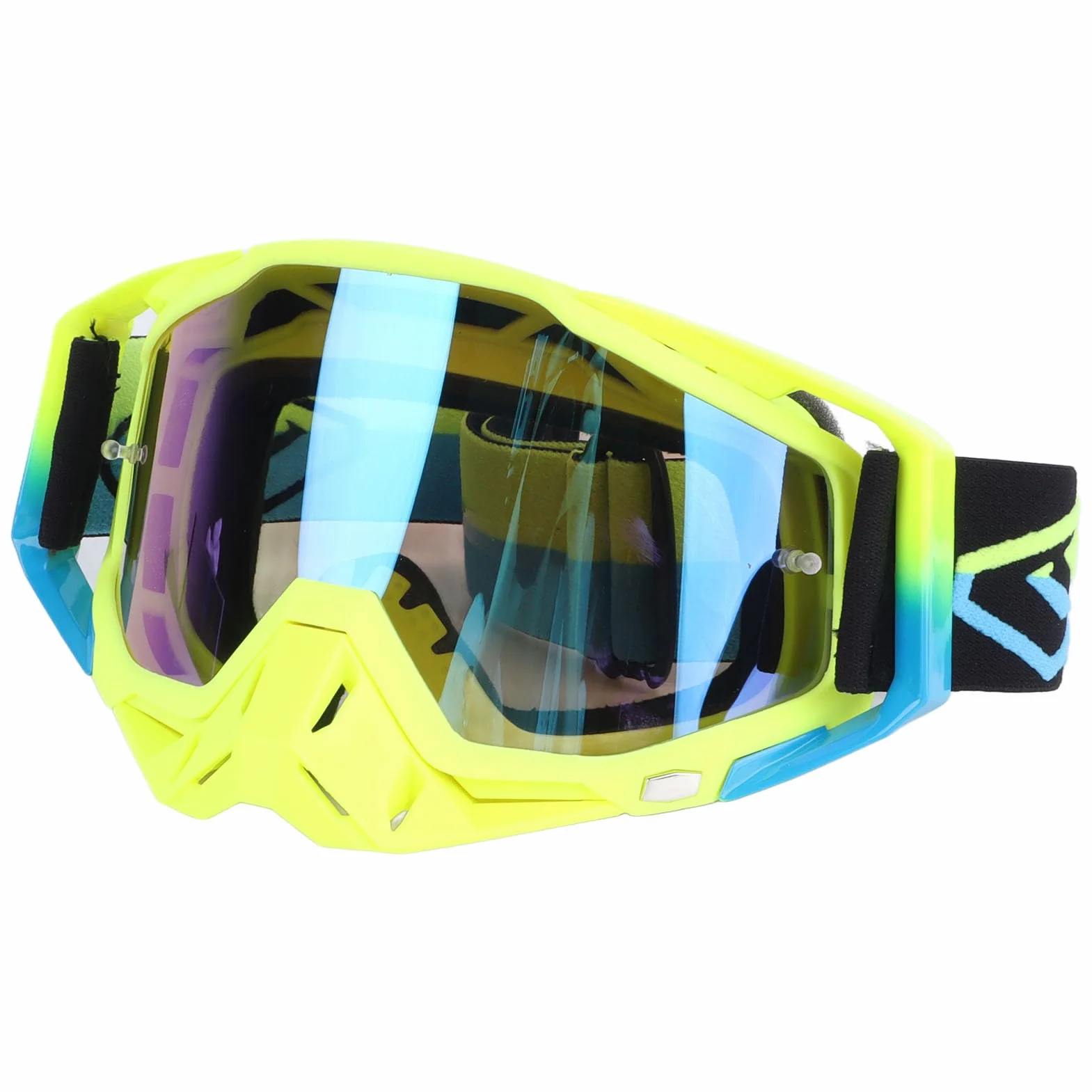 Gogle Motocyklowe Sportowe TPU do Motoru Terenowego - Skuteczna Ochrona Clear Vision, Ciasne Dopasowanie, Poszerz Horyzont - Gogle Jeździeckie dla Kobiet i Mężczyzn