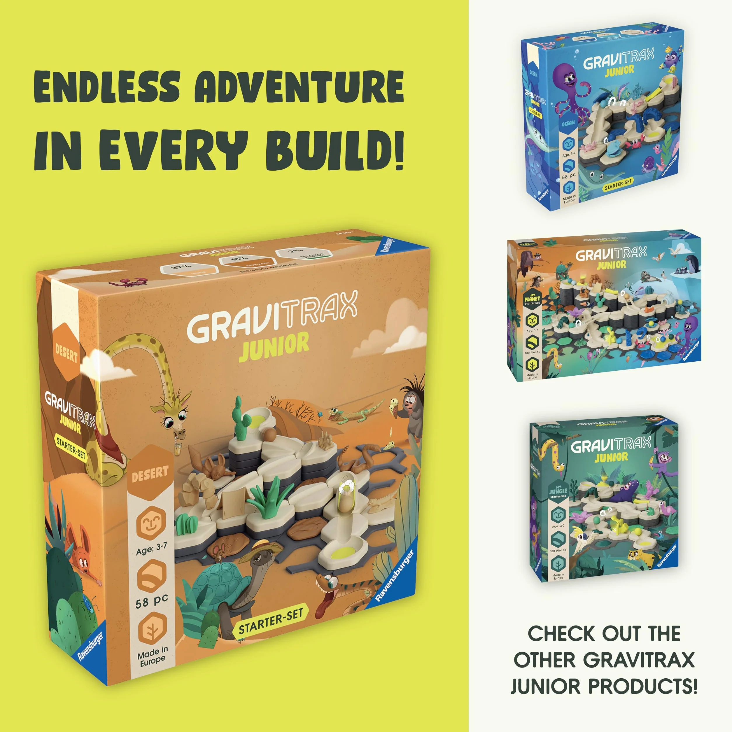Ravensburger GraviTrax Junior Zestaw Startowy S Pustynia