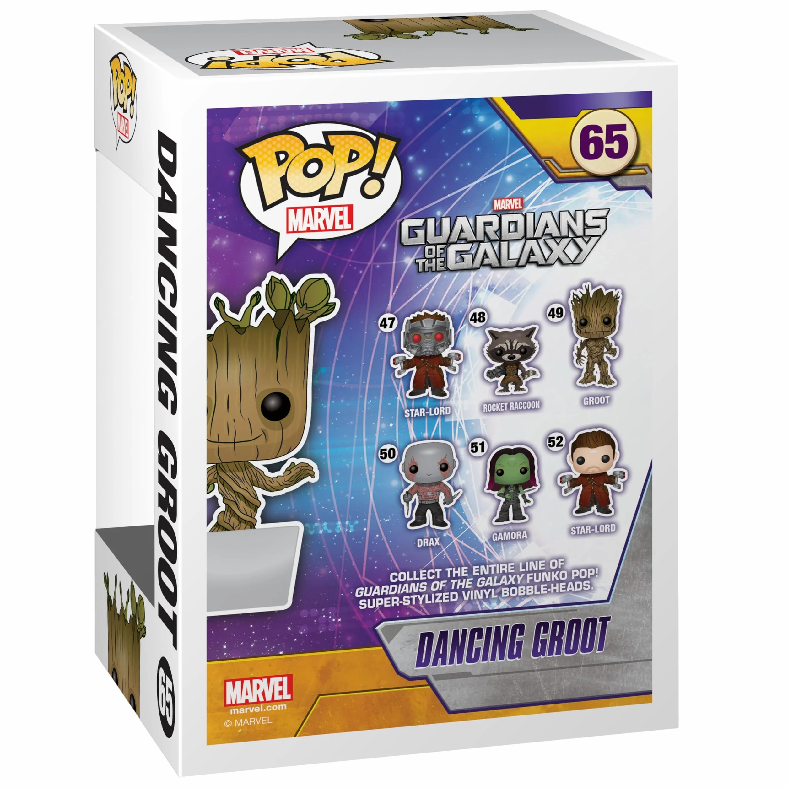 Funko POP! Marvel: Strażnicy Galaktyki - Tańczący Groot - Strażnicy Galaktyki - Kolekcjonerska figurka winylowa - Pomysł na prezent - Oficjalny towar - Zabawki dla dzieci i dorosłych - Fani filmów