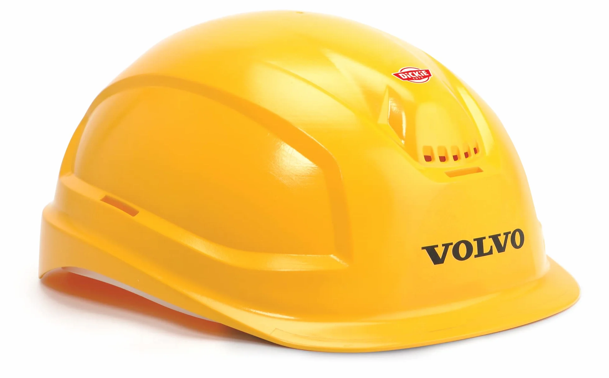 Dickie Toys - Volvo zabawka na plac budowy (zestaw 9-częściowy) dla dzieci od 3 lat, dźwig o wysokości 1 m, 3 pojazdy na placu budowy (ładowarka kołowa, koparka, wywrotka), zabawka do piasku i kask,