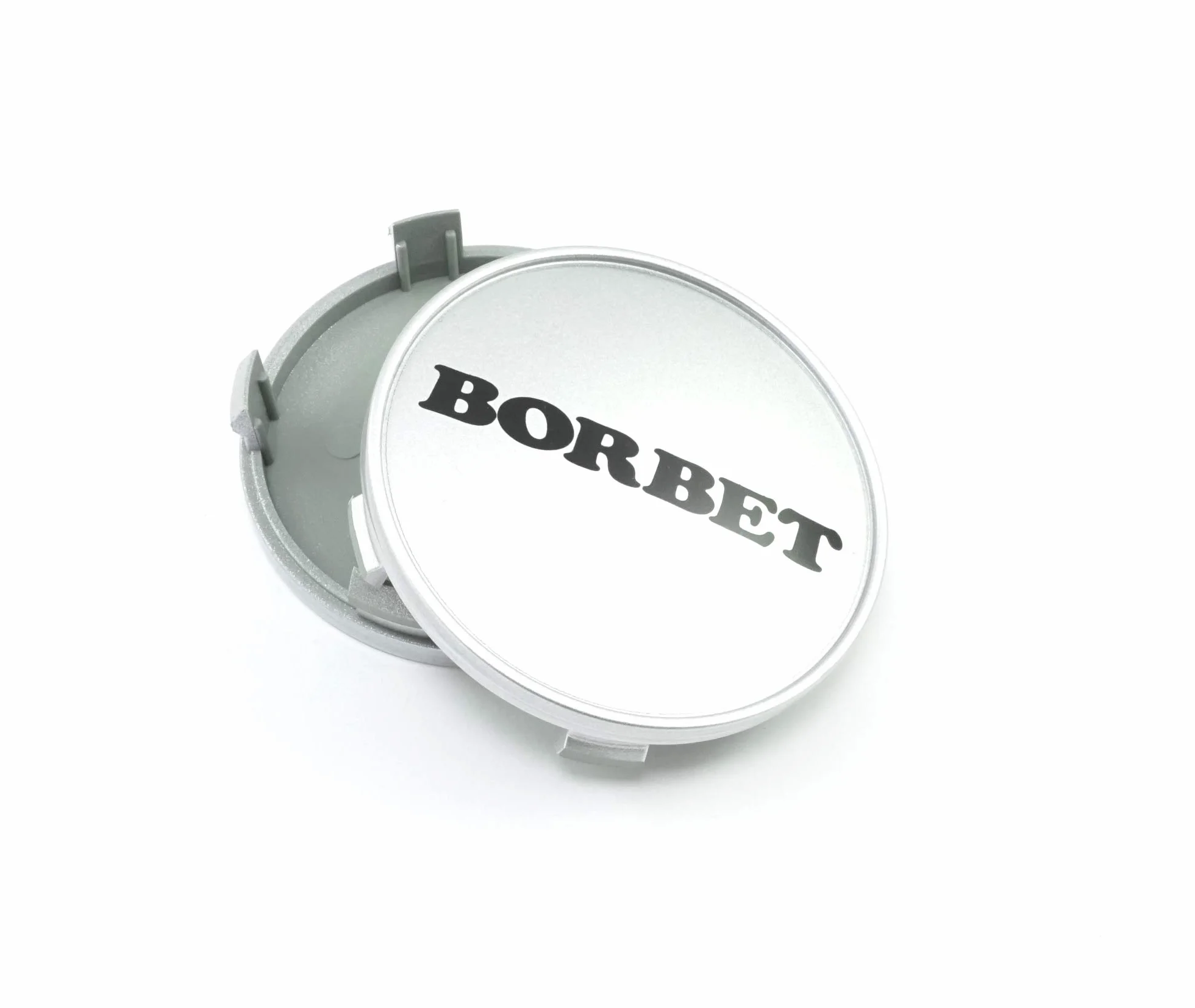 Zaślepka felgi Borbet XR Y srebrna 68,4 mm LK 5x120