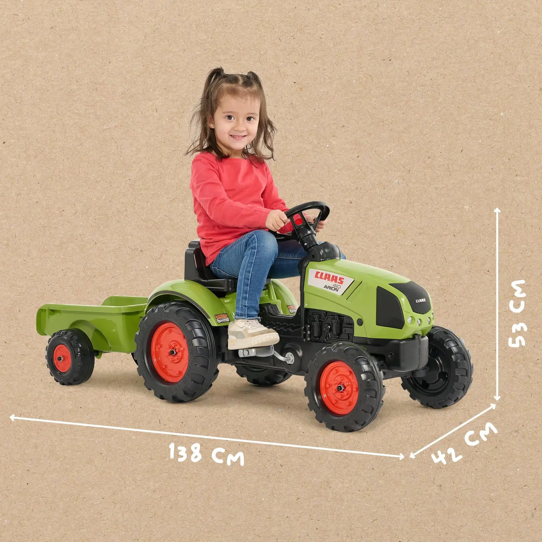Falquet & Cie – 2040 A – Claas Arion 410/zawieszka – zielona