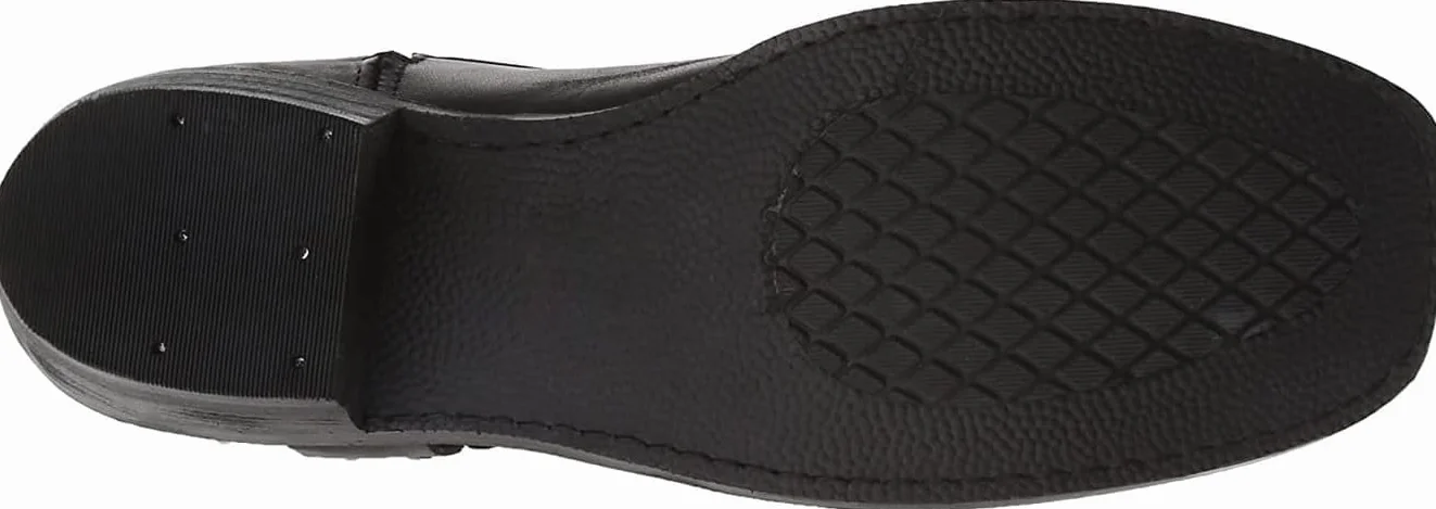 Kowbojki męskie, buty kowbojskie i motocyklowe, skórzane buty zachodnie, antypoślizgowe sznurowane buty do połowy łydki, brązowe, 43 EU