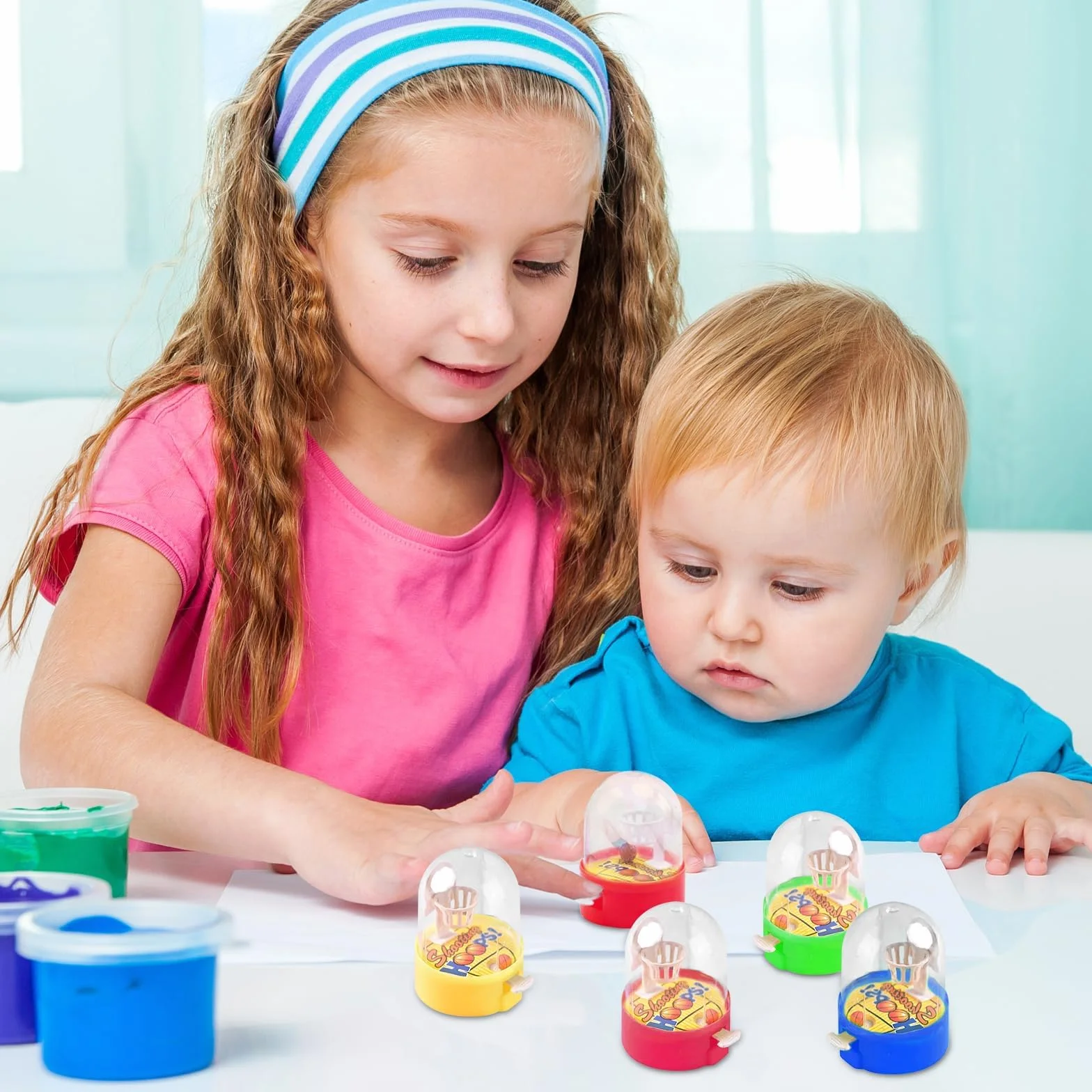 20 sztuk mini zabawki do koszykówki, do koszykówki na palce, zabawki do koszykówki, zabawki do koszykówki z palcami, mini koszykówka, gra w koszykówkę, prezent urodzinowy dla dzieci