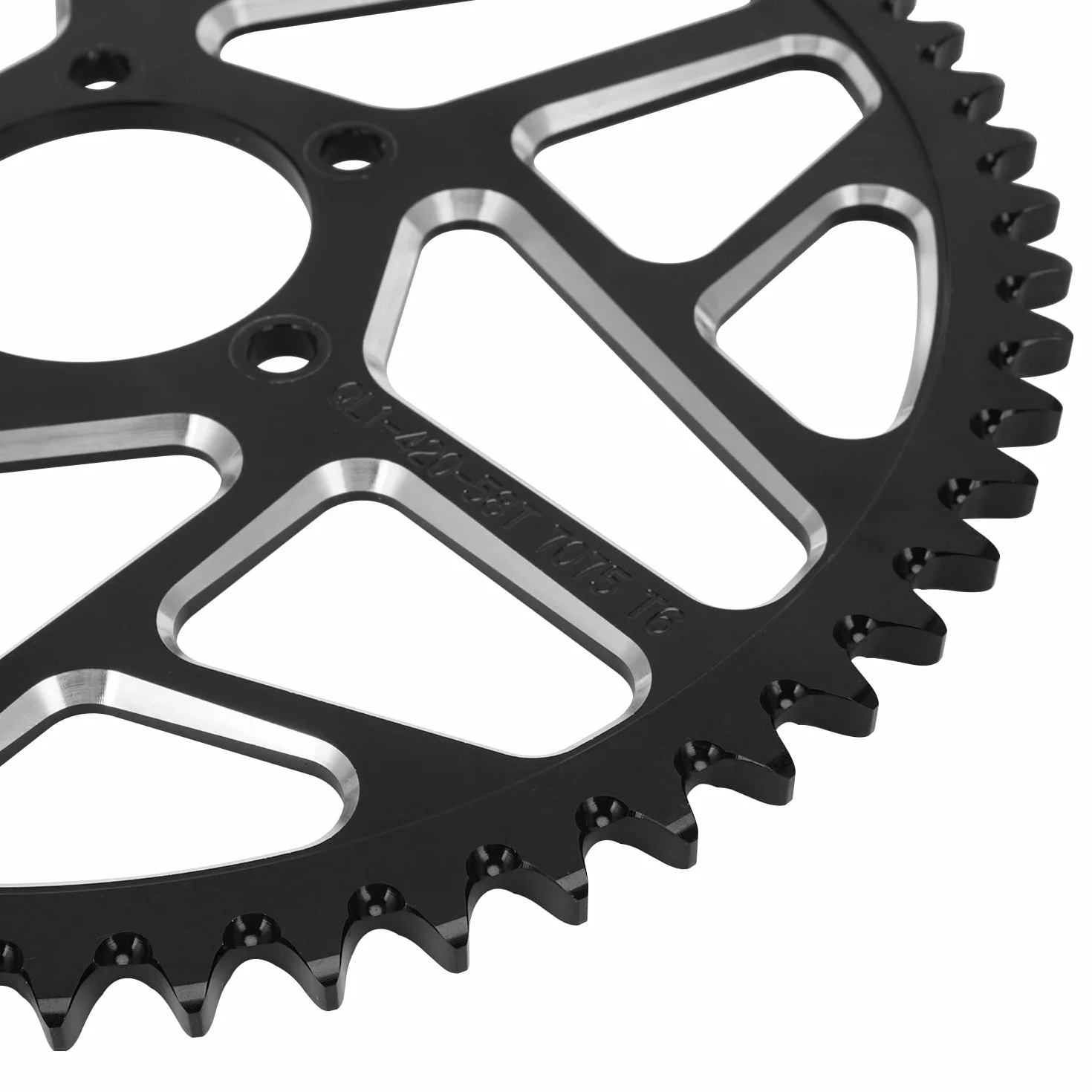 JFG RACING Zębatka motocyklowa 58 zębów do Sur-Ron S/X Light Bee X160/X260 Talaria Sting-Black