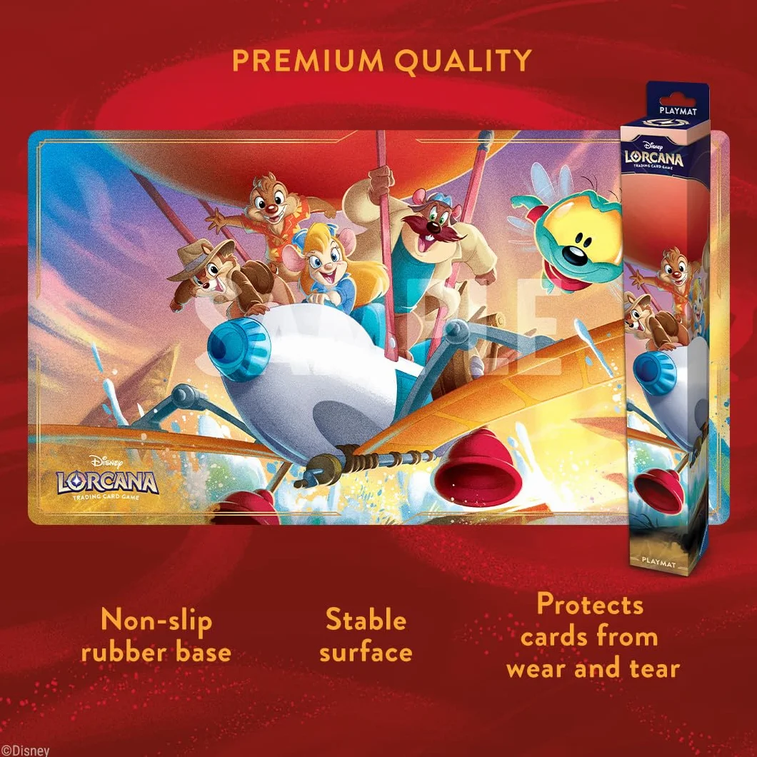 Disney Lorcana TCG: Domäne von Dschafar - Spielmatte Rettungstruppe! Auf Geht's!
