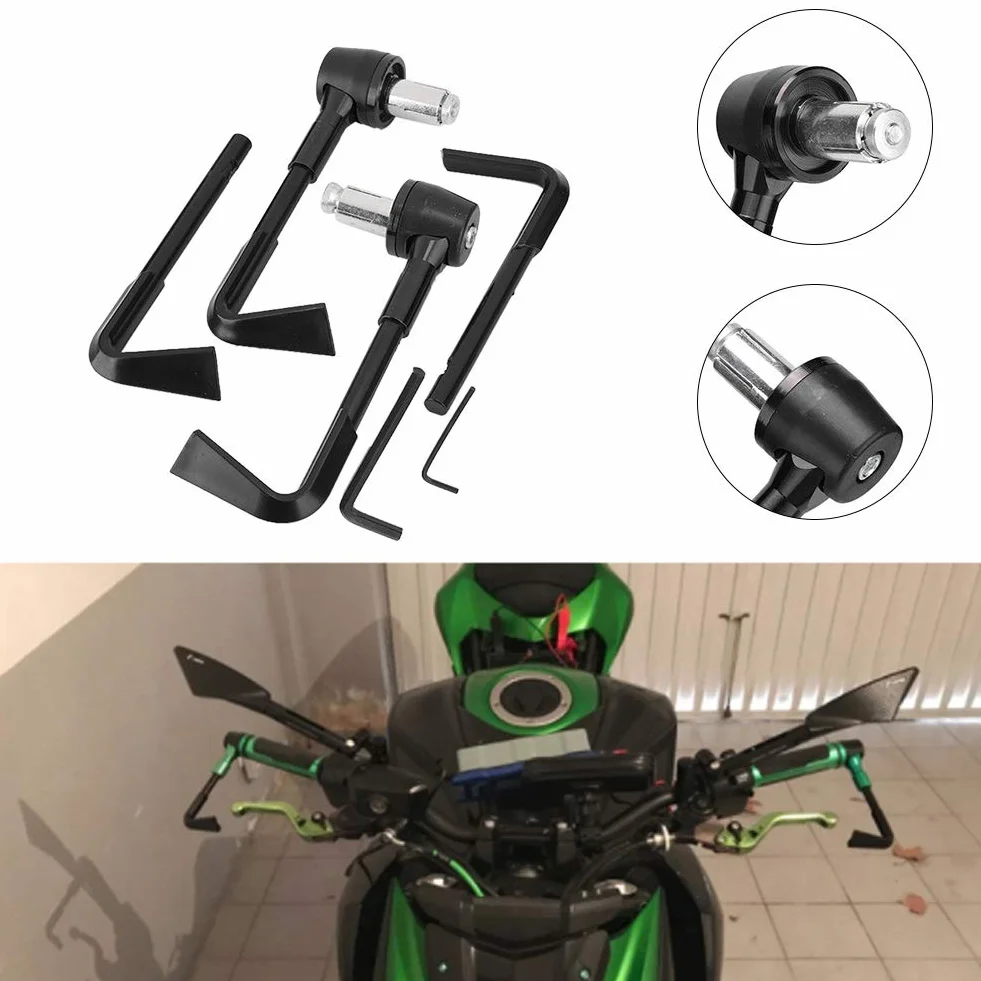 CNC osłona uchwytu motocykla dźwigni hamulca zestaw czarny