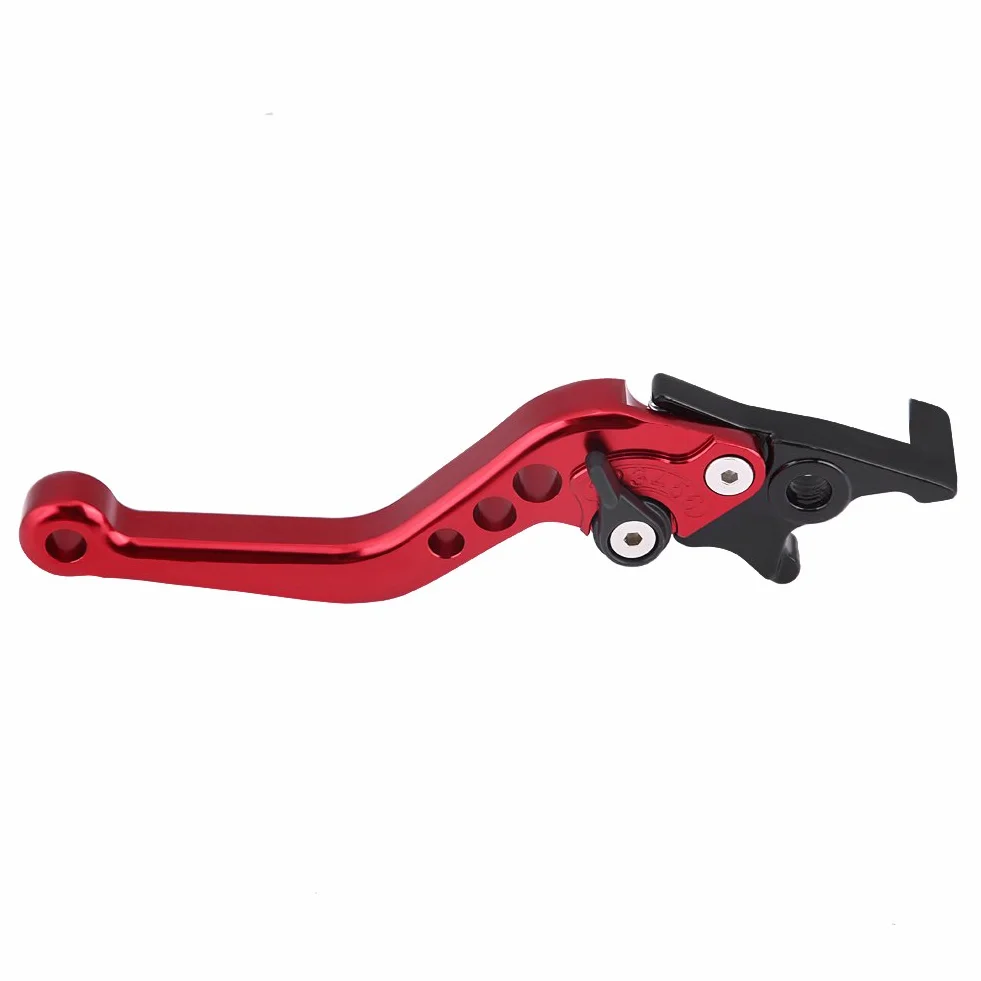 EBTOOLS Ruckus levers clutch podniesienie KX250 podwójna dźwignia hamulca 1 para motocykl skuter CNC czerwona