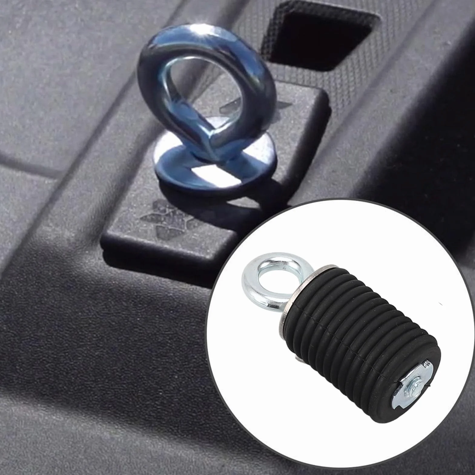 4 szt. ATV Lock Ride Tie Down Kotwice 1,45 Cala Gumowa Kotwica UTV ze Stali Nierdzewnej Zamiennik dla Polaris Ranger