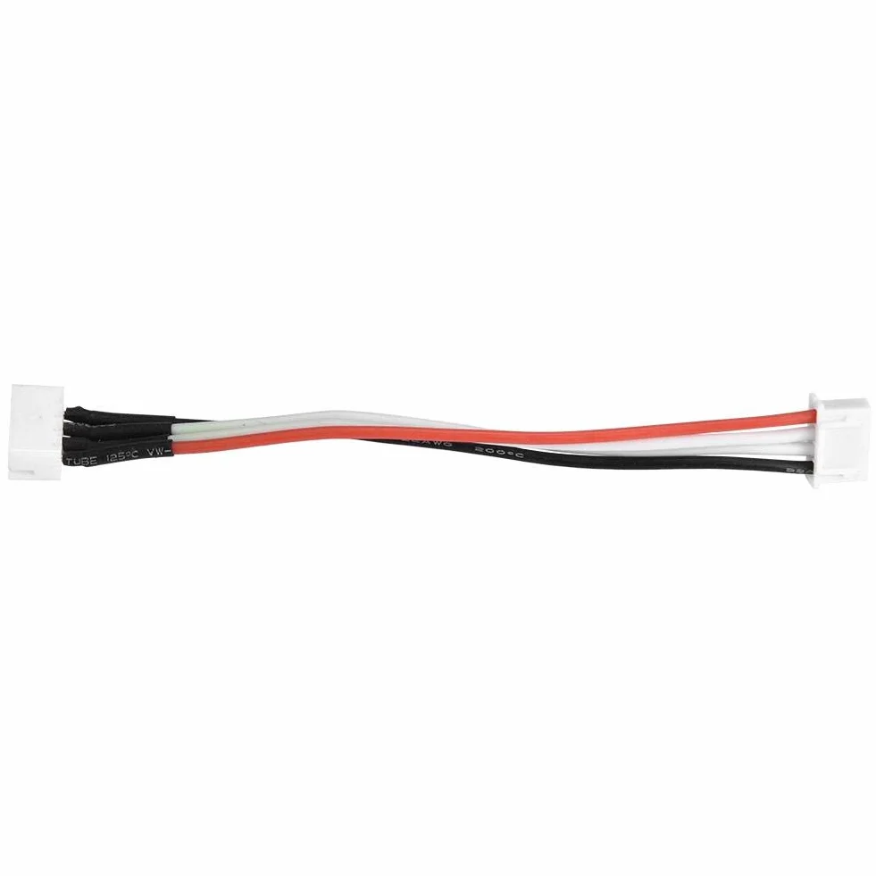 Kabel ładowarki balansera LiPo, 2S 3S 4S 6S Ładowarka równoważąca przewód/wtyczka 22AWG 100mm kabel balansera złącze ładowarki (3S)