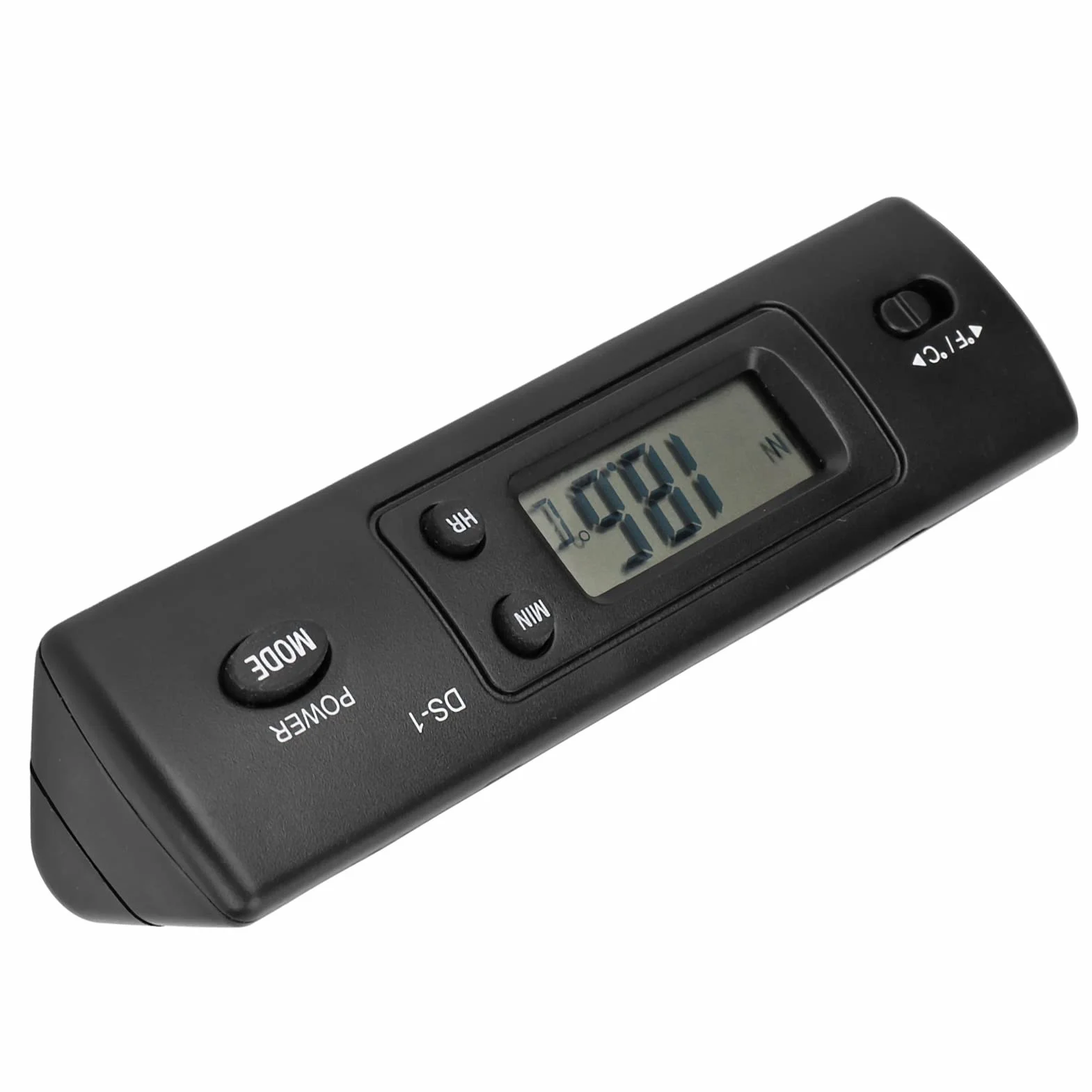 Termometr Samochodowy, Elektroniczny Zegar Samochodowy Podwójna Sonda Temperatura Wewnętrzna i Zewnętrzna Zegar Cyfrowy Wielofunkcyjny Wysoka Dokładność dla Pojazdu