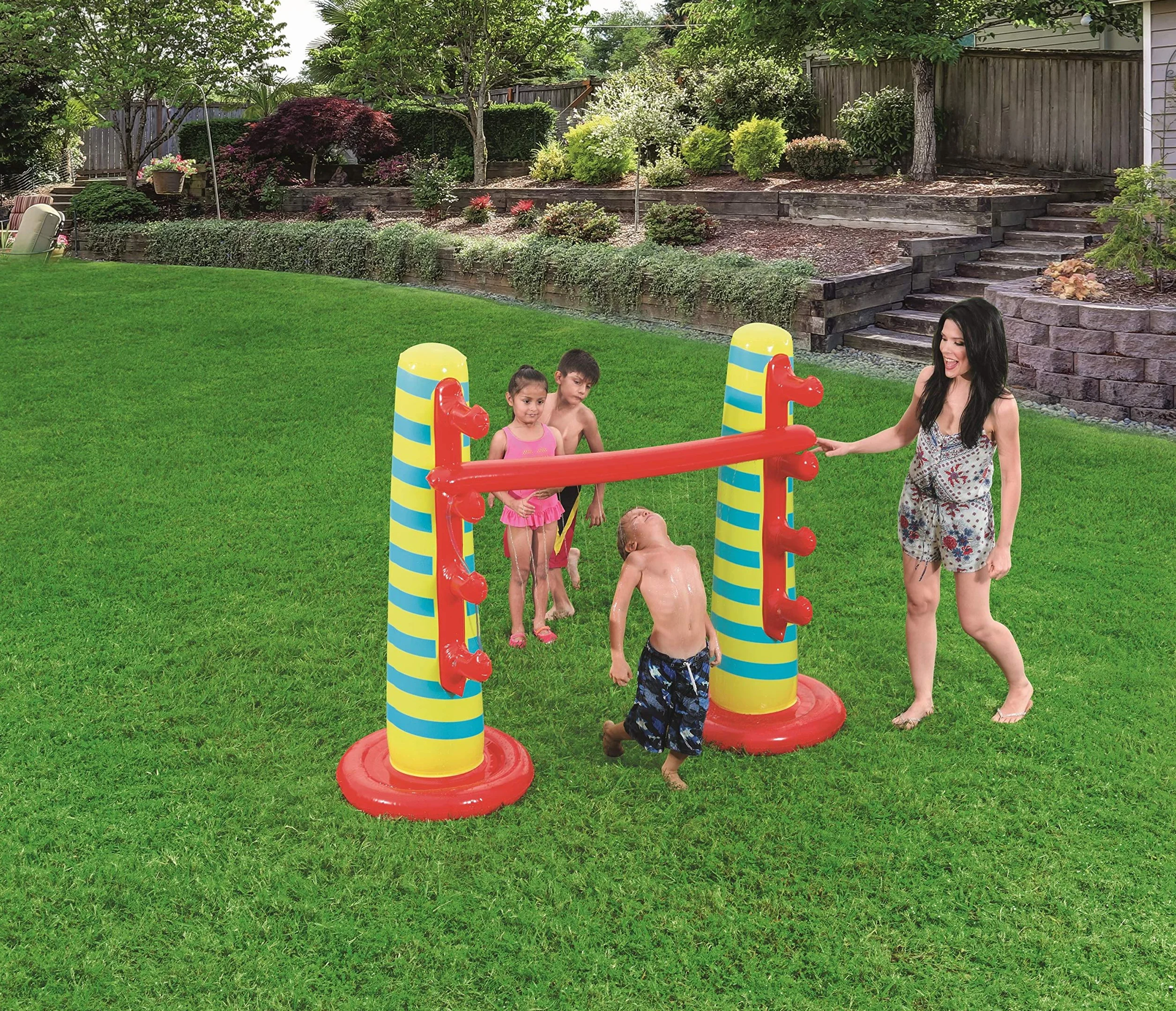 Bestway 1052238Xxx19 69" X 28" X 59"/1.75M X 71Cm X 1.50M Limber Limbo Sprinkler