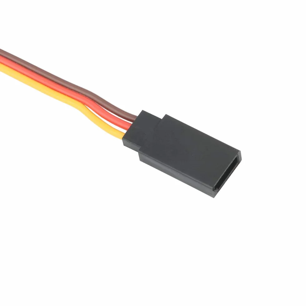 GTIWUNG 3" 6" 12" 24" RC Servo Verlängerungskabel, JR Servoverlängerung, Servokabel, JR Stecker Verlängerung, Servo Extension Cable 22AWG 60 Kerne Kabel Futaba für Fernbedienung Flugzeuge