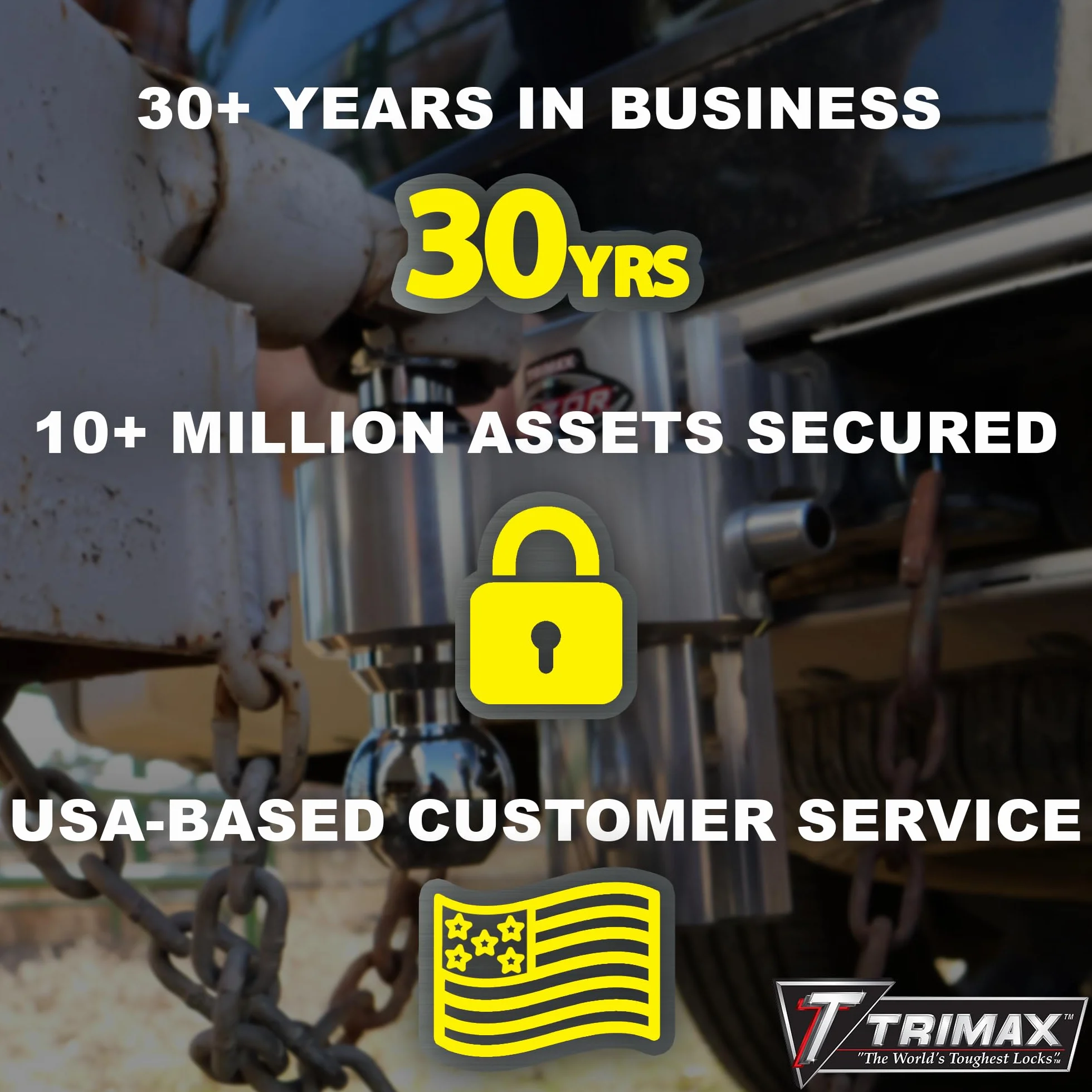 Trimax UMAX100 Uniwersalny zamek łączący czarny