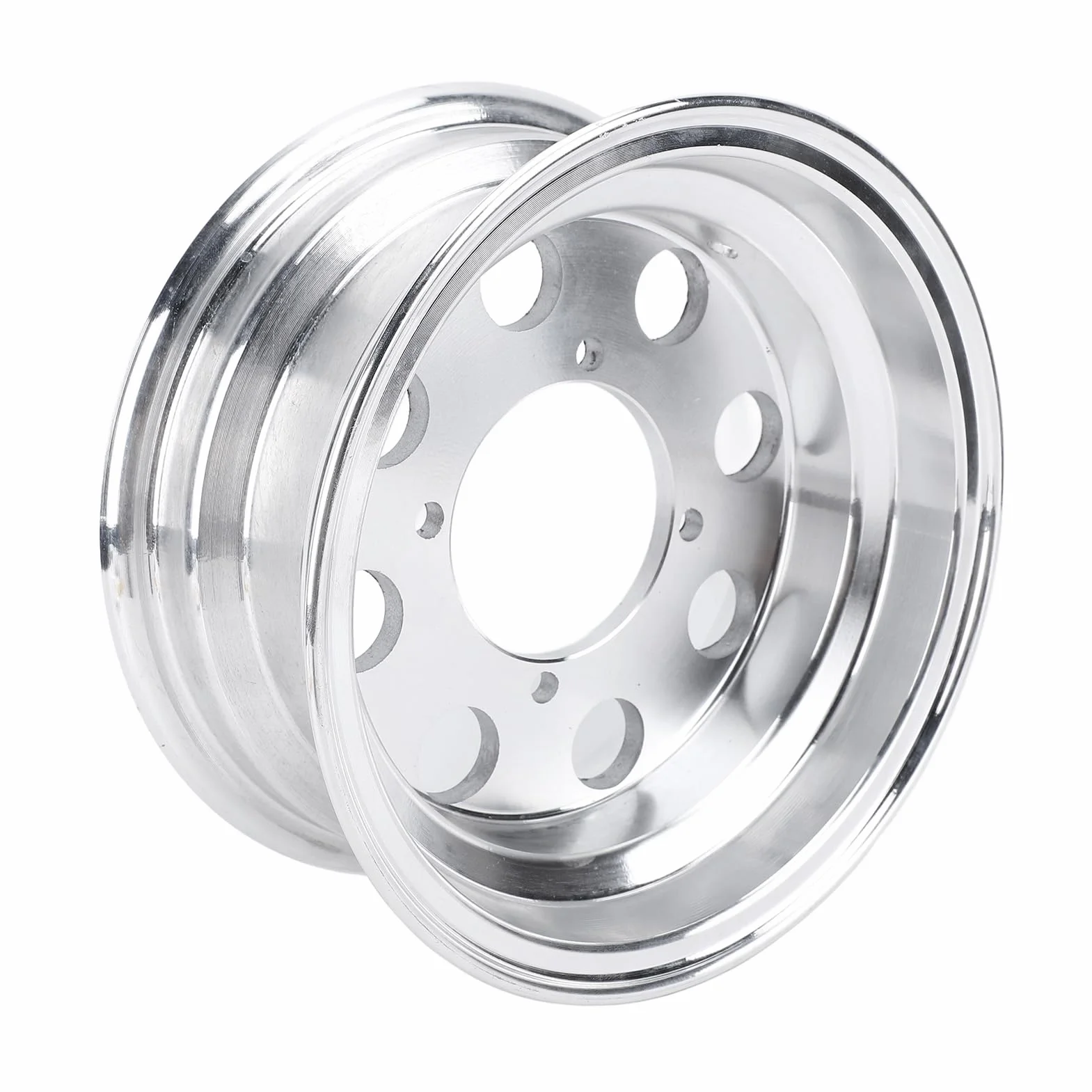 3,50-8 8-calowa Motocyklowe Koła, Lekkie Długotrwałe Aluminium Aluminiowe Koła z Drobnym Polerowaniem do Małpy Z50R Z50J