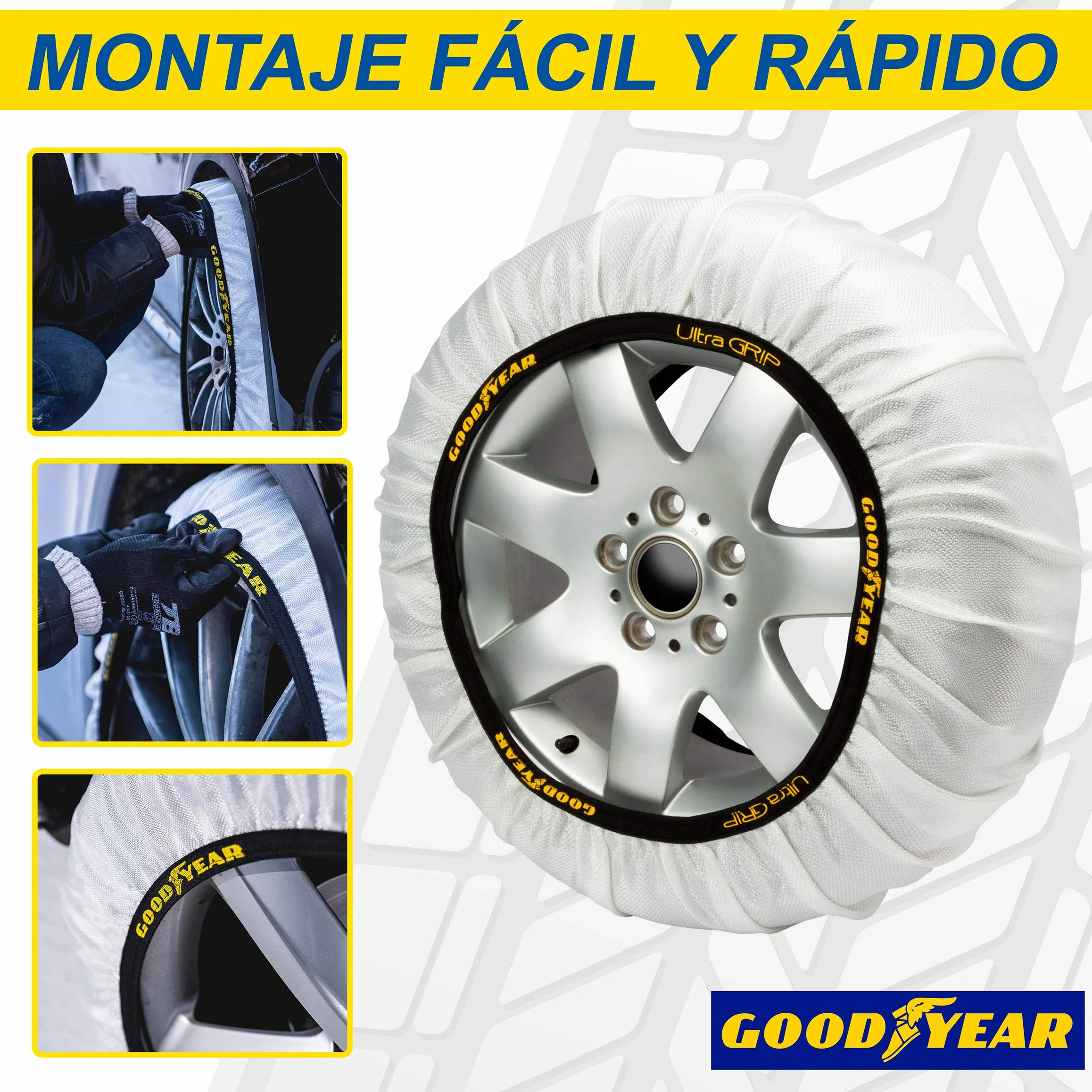 Goodyear GOD Tekstylne łańcuchy śniegowe m
