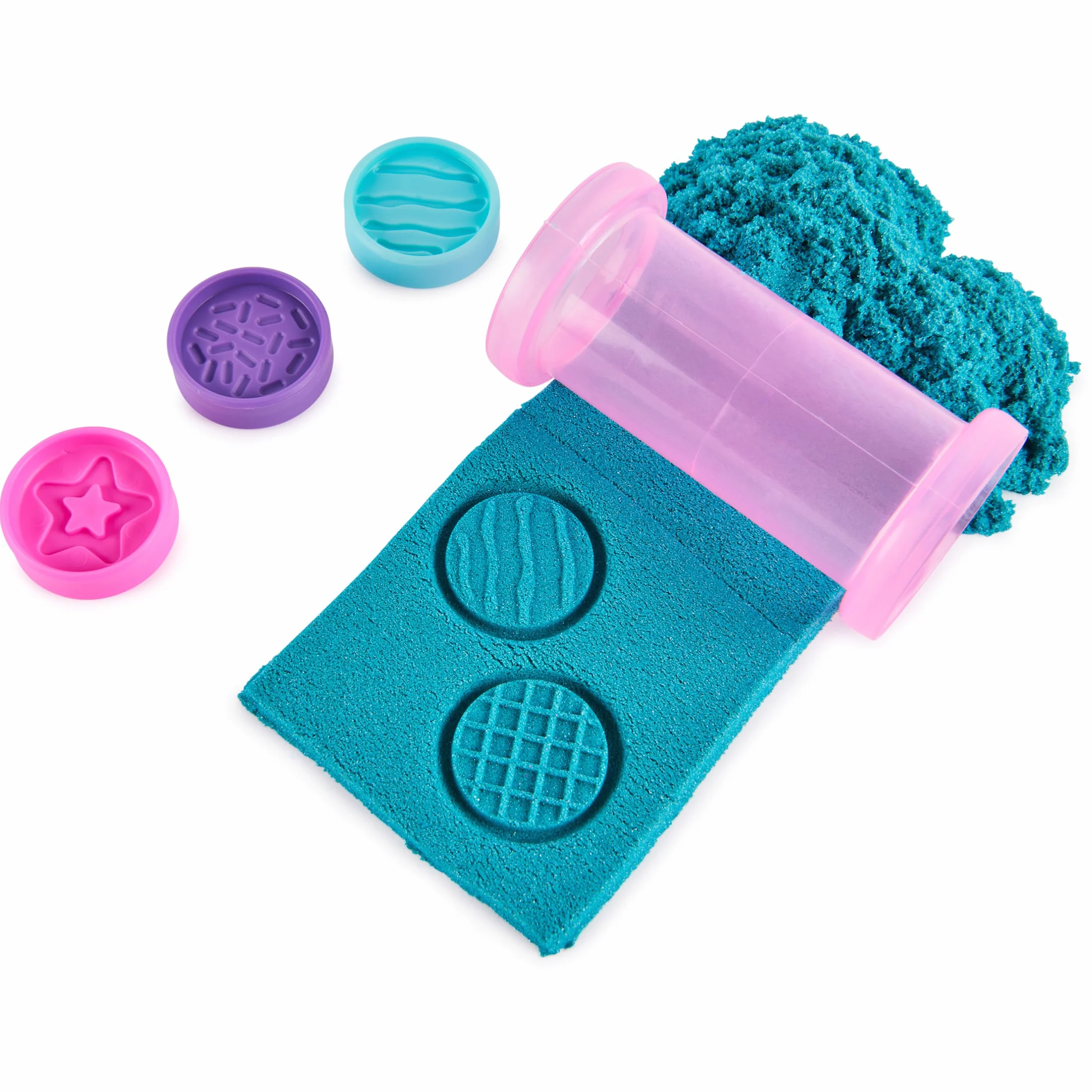 Kinetic Sand Zestaw do pieczenia jednorożca – z akcesoriami 454 g do kreatywnego odgrywania ról, od 3 lat