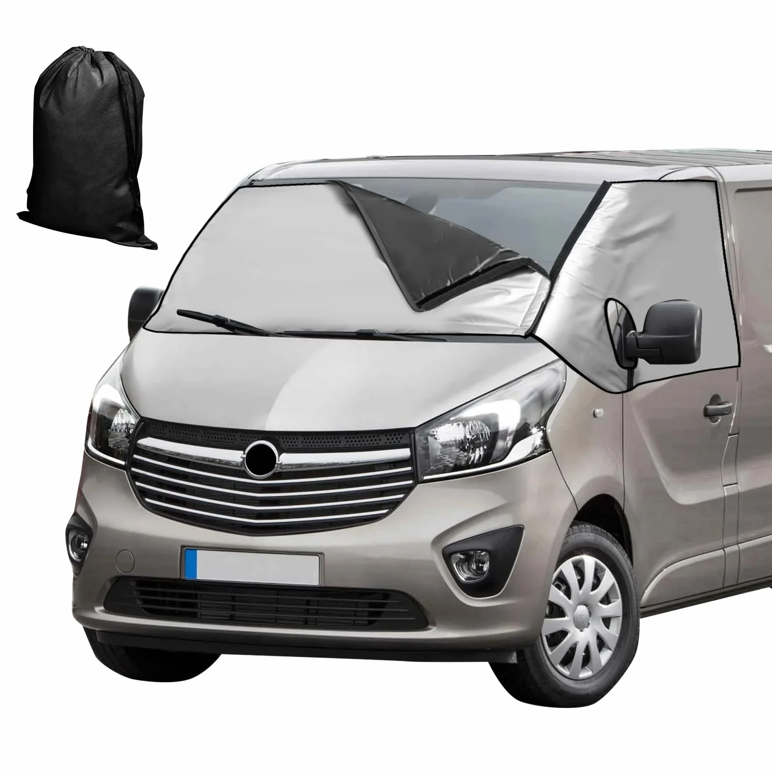 Osłona przedniej szyby Opel Vivaro Renault Trafic 2001-2014 wodoodporna zaciemniająca