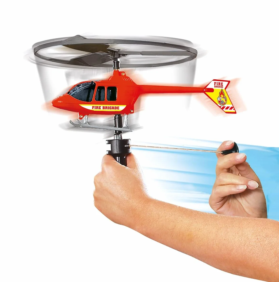 Simba 107207941 - helikopter gra lotnicza, 3-krotnie posortowana, dostawa obejmuje tylko jeden artykuł, policja, straż pożarna, ratownictwo górskie, starter z linką, na zewnątrz, od 3 lat,