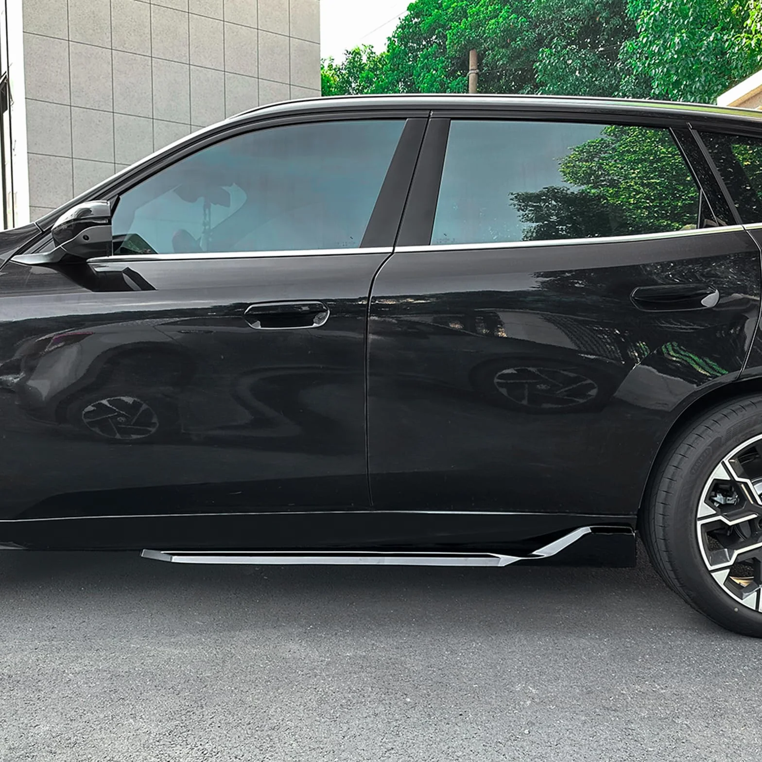 Przedłużenie listwy bocznej do BMW X3 G45 G48 M Sport 2024-2025 czarny