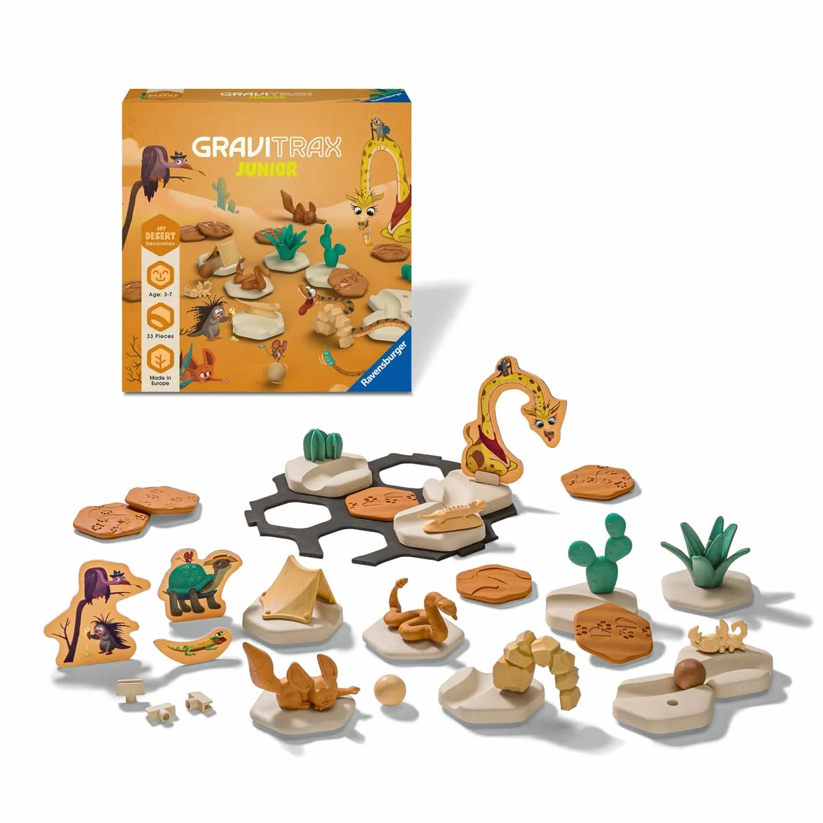 Ravensburger Gravitrax Junior Zestaw Uzupełniający Pustynia