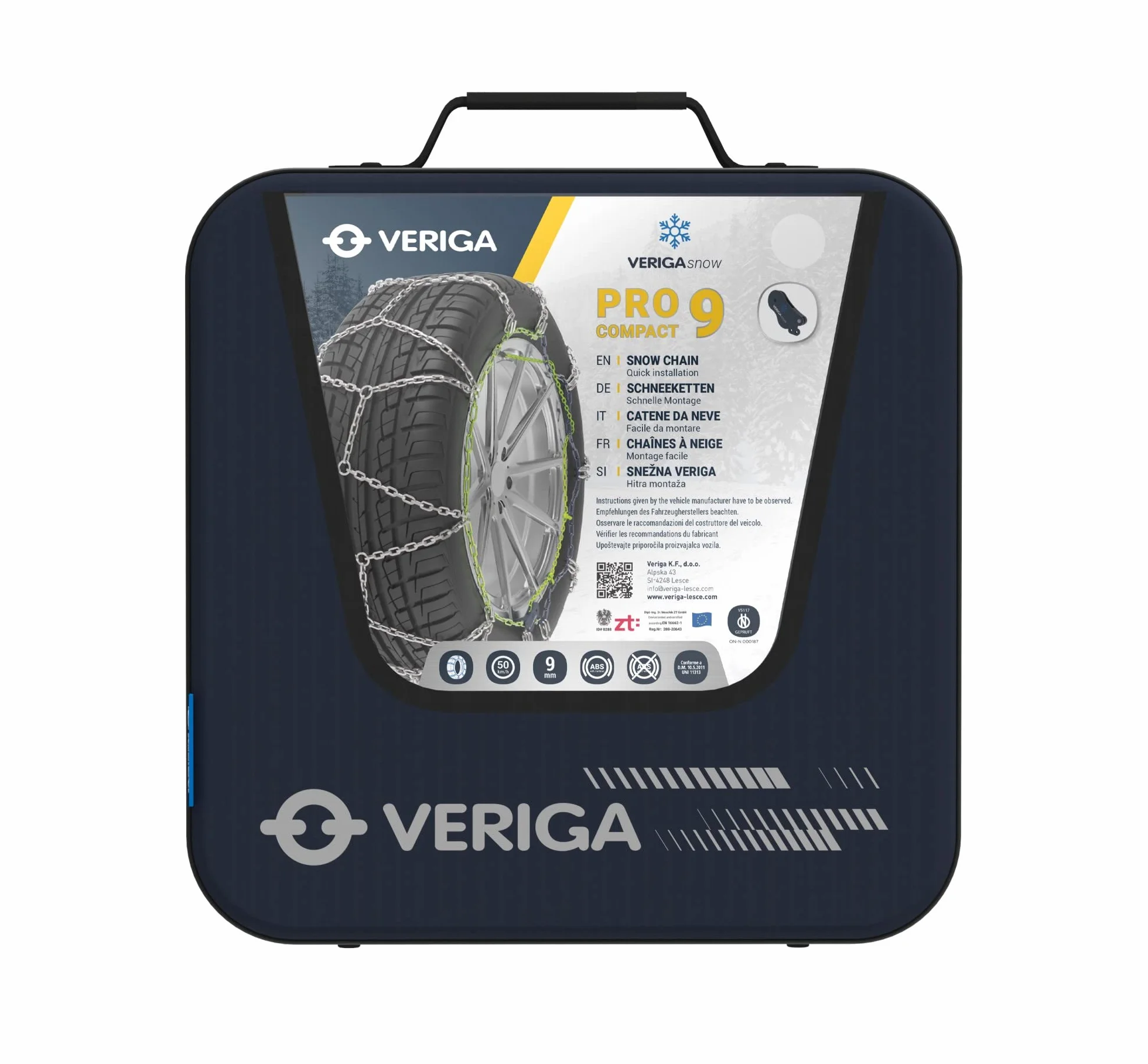 VERIGA K.F. Łańcuchy śniegowe Professional NT 280